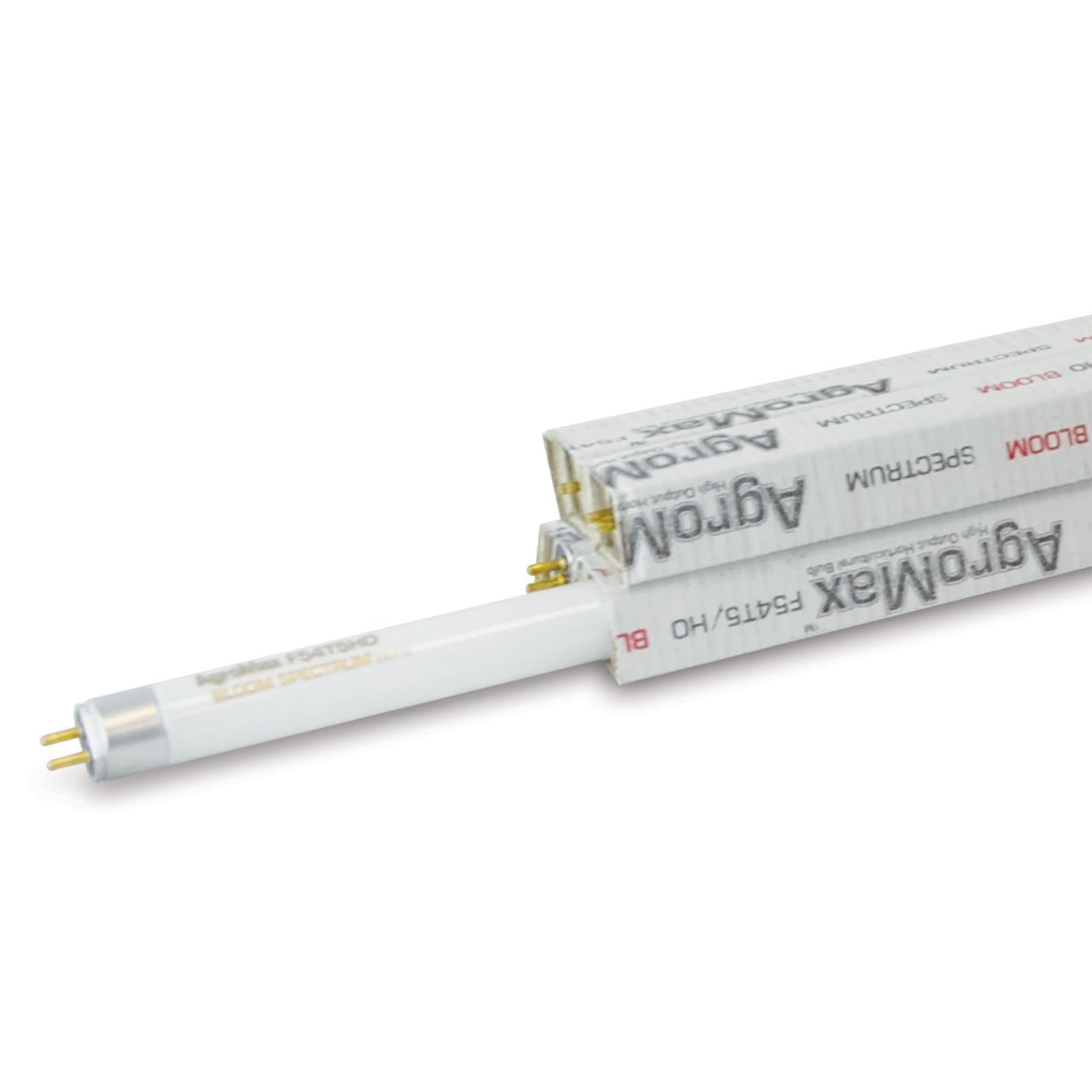 AgroMax4-Pack 4 Foot (45.75") 3,000K Bloom T5 Fluorescent Grow Light Bulbs - (4) F54T5HO Bulbs