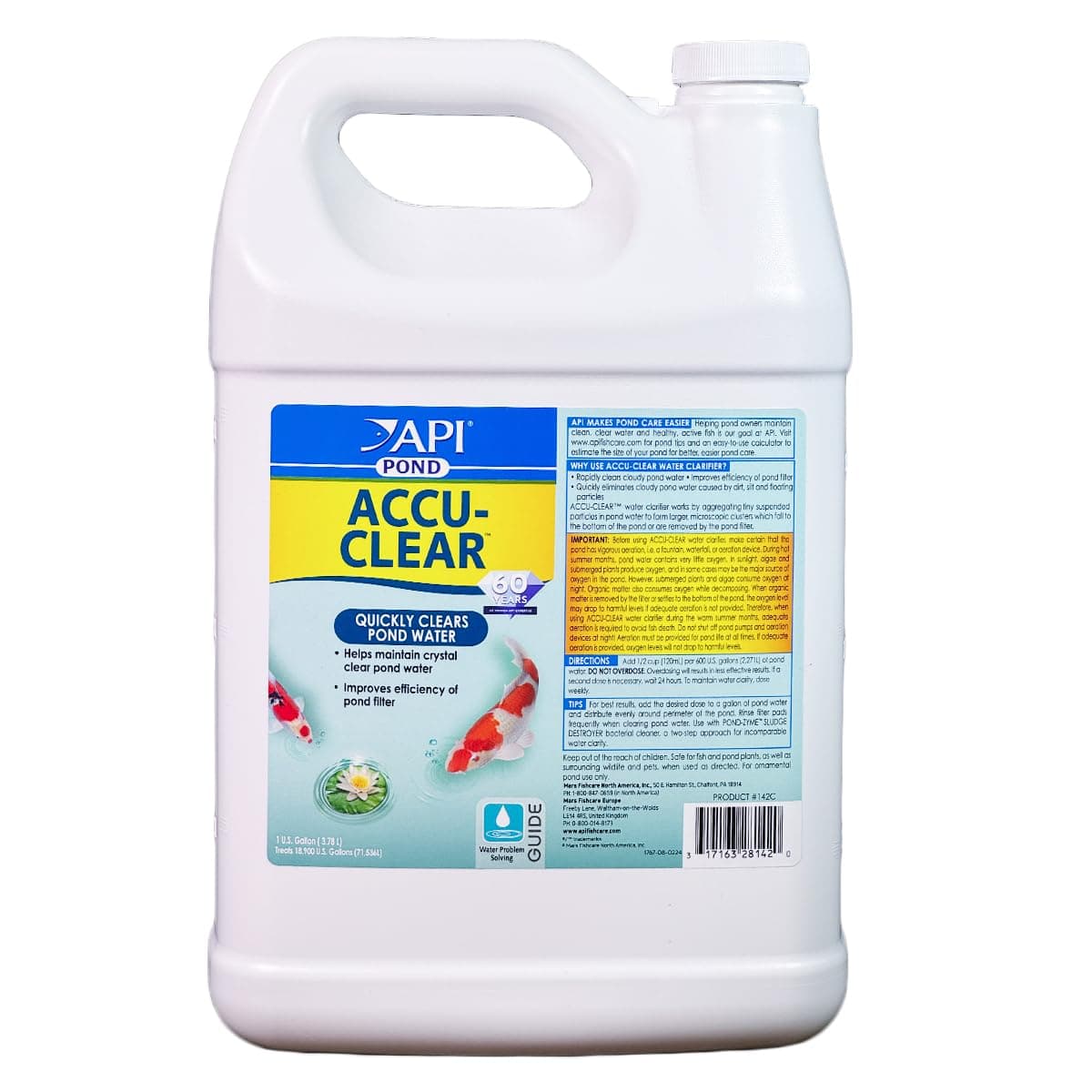 POND ACCU-CLEAR Pond Water Clarifier 3.78-Litre Bottle