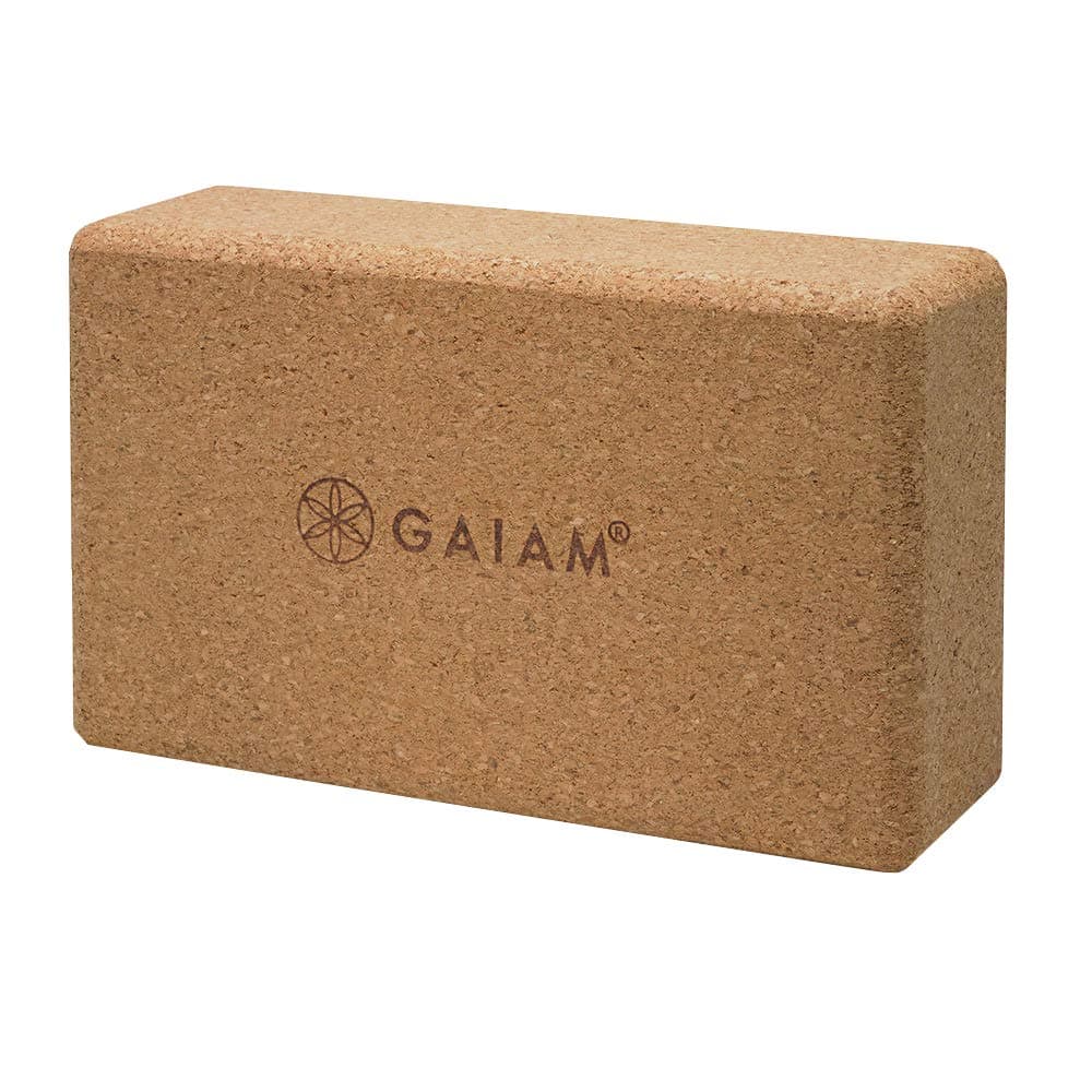 Gaiam Yoga Block - Supportive Latex-Free Eva Foam - Soft Non-Slip Surface with Beveled Edges for Yoga, Pilates, Meditation