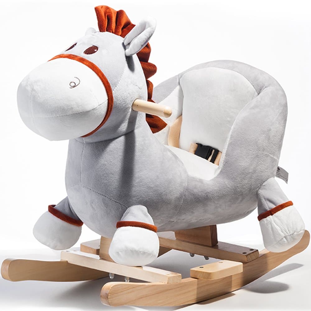 Children Rocking Horse Animal Toys Donkey Soft &Safe for Toddlers Kids Baby Toy