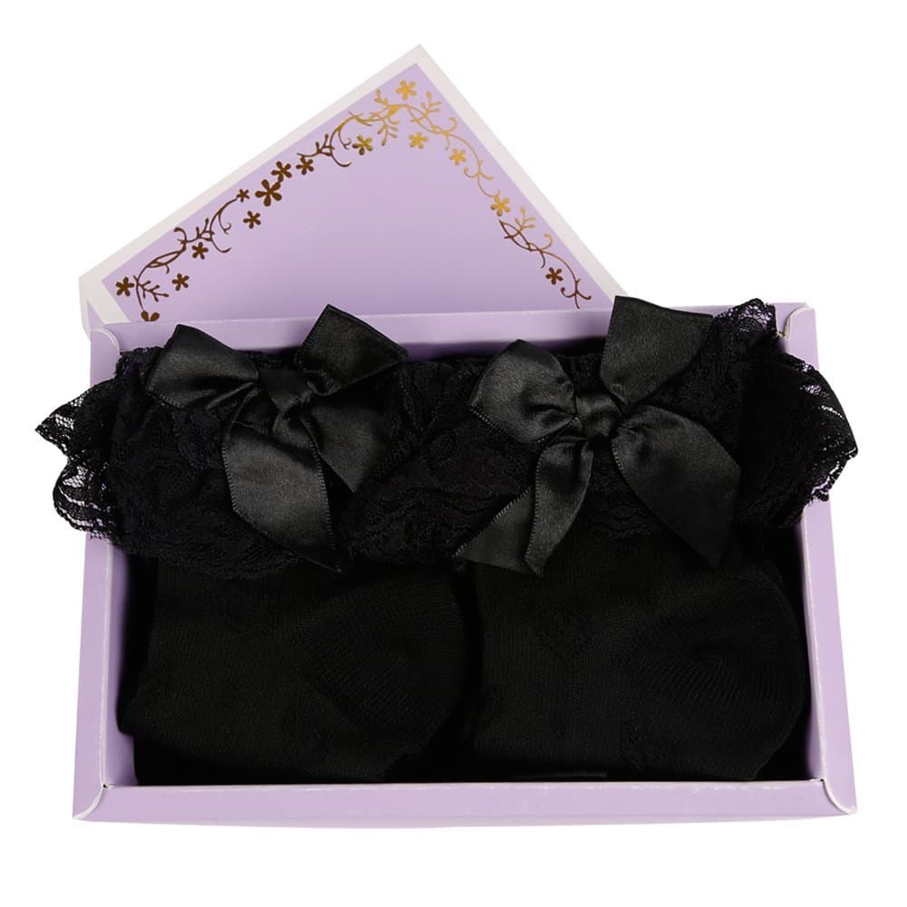 Fancy Fan Kids Baby Girl's Frilly Lace Trim Ruffle Princess Gift Socks,3-12 Years,3,4,6 Pairs