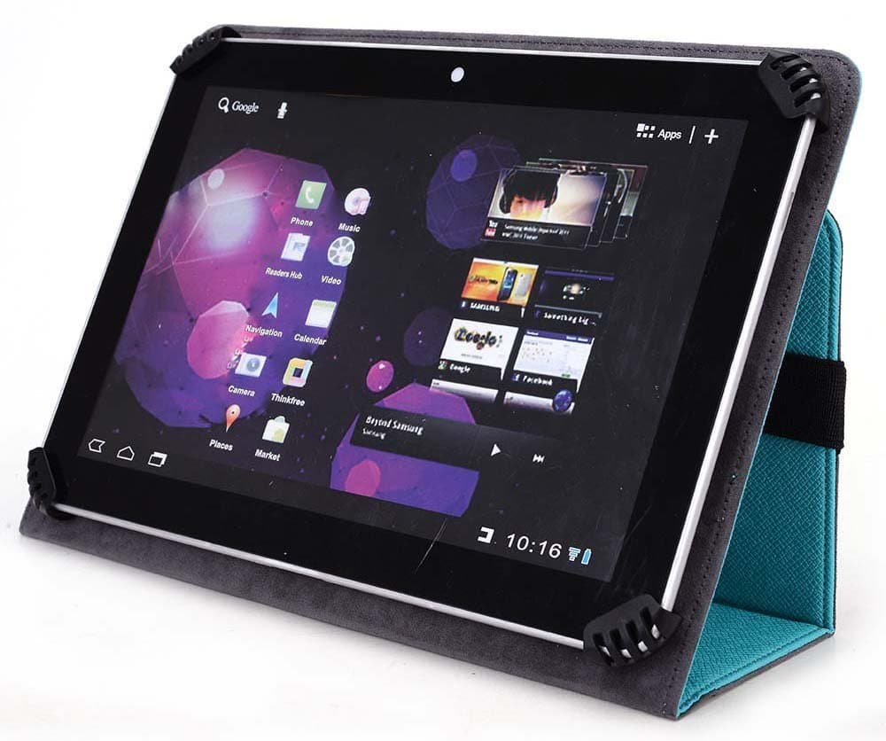 Trio AXS 4G 7.85" Tablet Case - UniGrip Edition - Teal - by Cush Cases (Sold at Walmart)