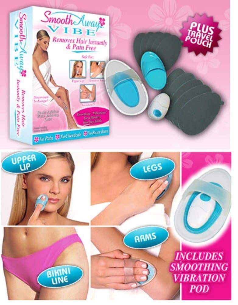 Smooth Away Vibe Vibrating Hair Removal As Seen on TV