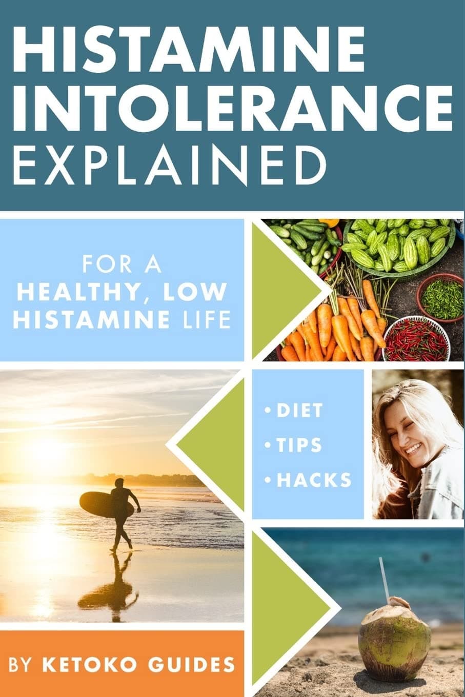 Histamine Intolerance Explained: 12 Steps To Building a Healthy Low Histamine Lifestyle, featuring the best low histamine supplements and low histamine diet Paperback – September 2, 2019