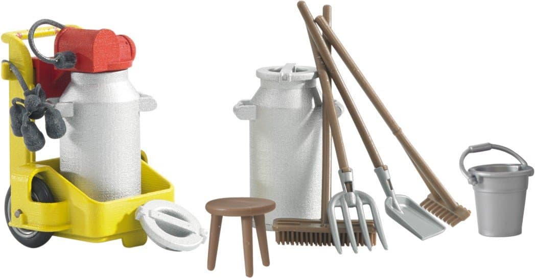 Bruder Milking Set