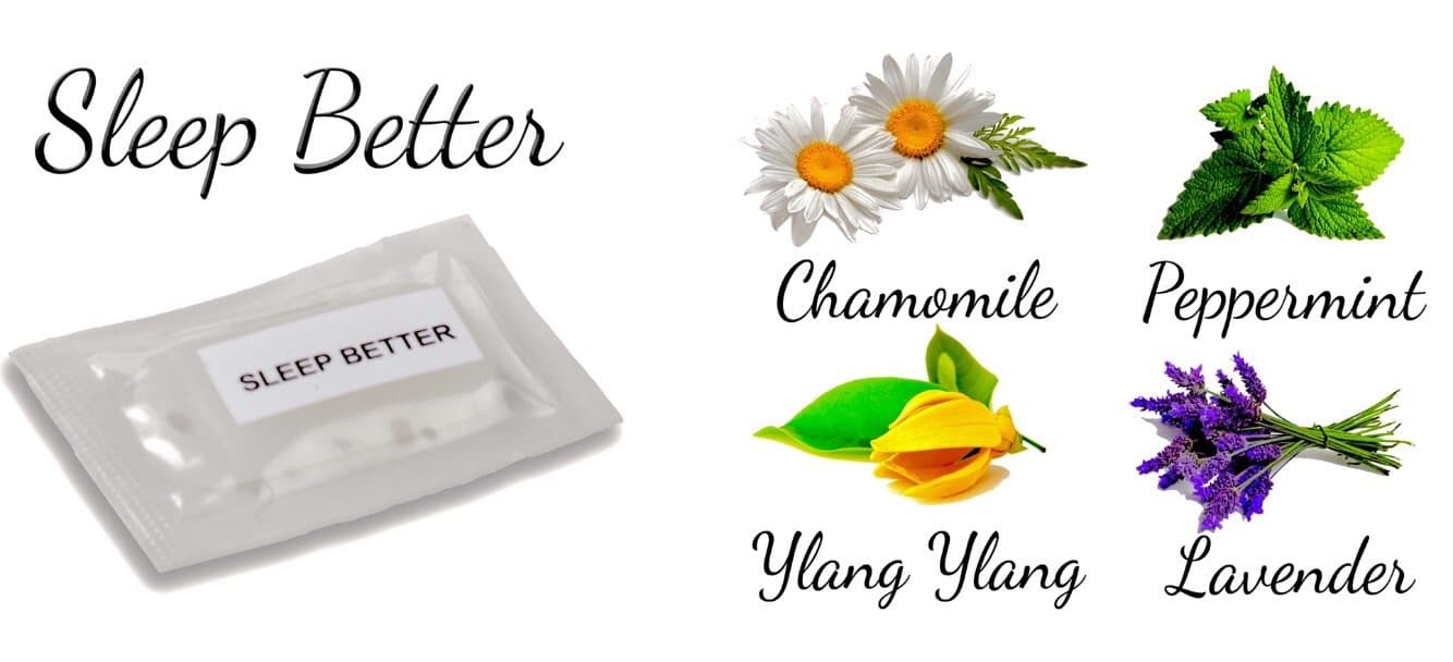 Essential Oil Diffuser Pellet Refills. 4 Solid Pellets Soaked with 100% Pure Therapeutic Grade Essential Oils from La-Relief. Sleep Better Pack.