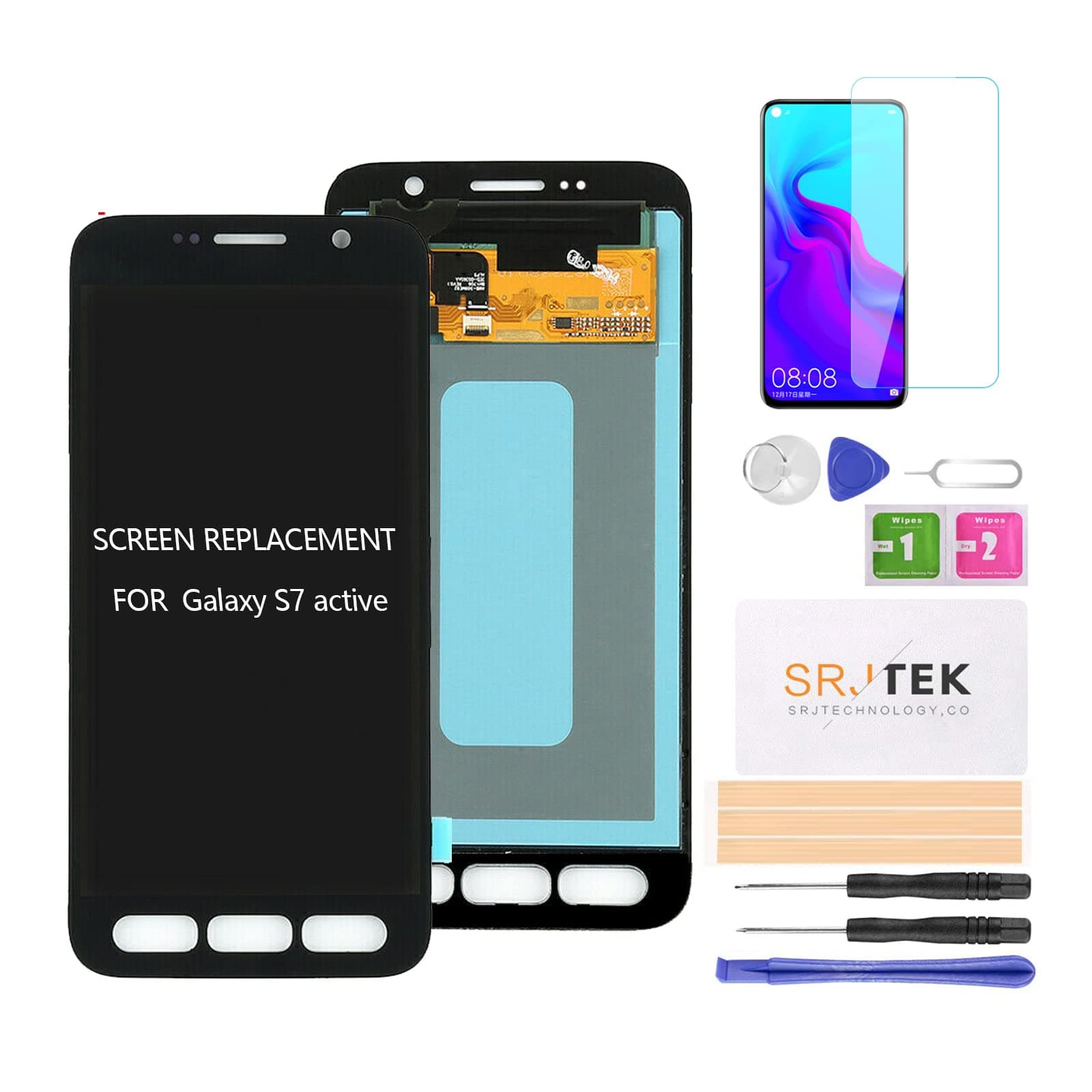 for Samsung Galaxy S7 Active Screen Replacement for Galaxy S7 LCD for Samsung S7 Display for SM-G891A Digitizer Touch Screen Assembly Repair Part