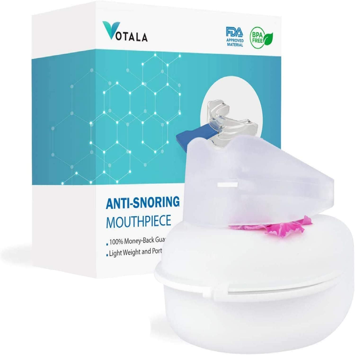 TOMIYA Deepsleepro - Snore Stopper Mouthpiece - Snoring Solution, Sleep Aid Night Mouth Guard Bruxism Mouthpiece