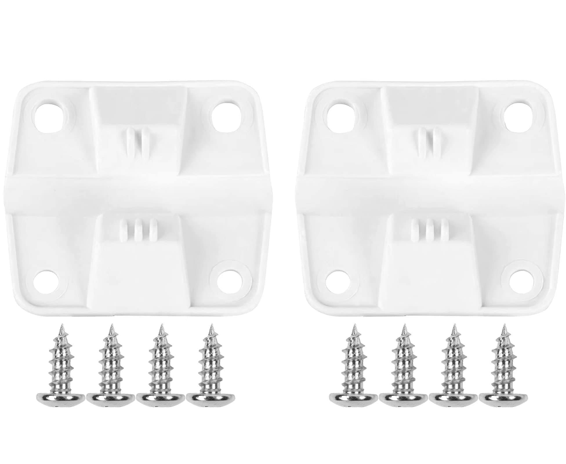ZKP Coleman Cooler Replacement Plastic Hinges and Screws Set,Fits Most Coleman Coolers, Set of 2