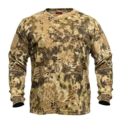 Kryptek Men's Stalker T-Shirt Long Sleeve Cotton