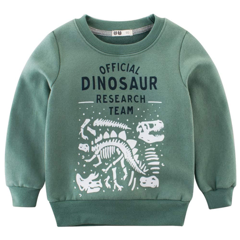 BesserBay Boys Shirts toddler Long Sleeve Top Kids Football Tee Sweatshirt 2-10 Years