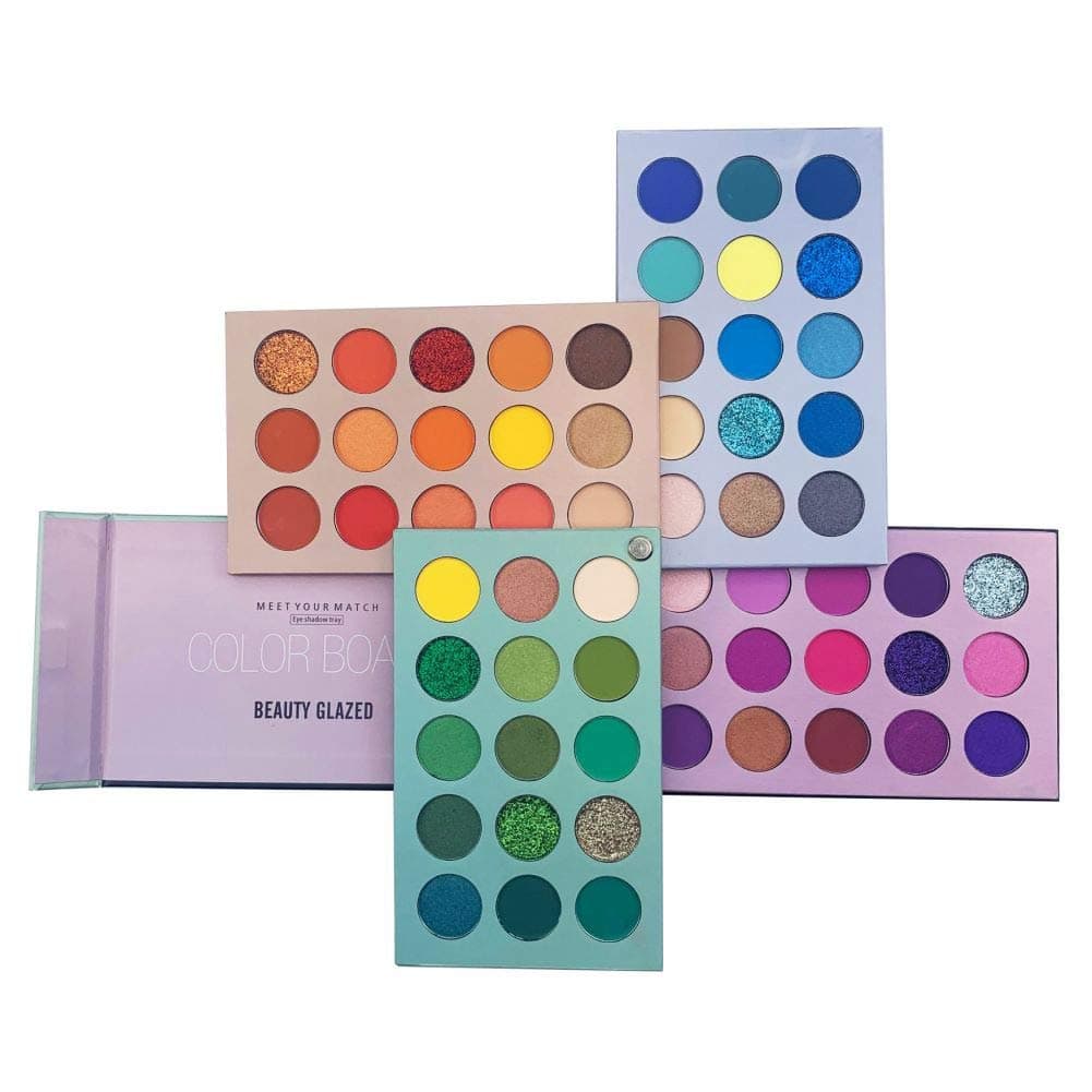 Makeup Palette 60 Colors High Pigmented Color Board Long Lasting Eyeshadow Palette Mattes And Shimmers Blendable Eye Shadow Make Up Professional Eye Cosmetic for Women Girls