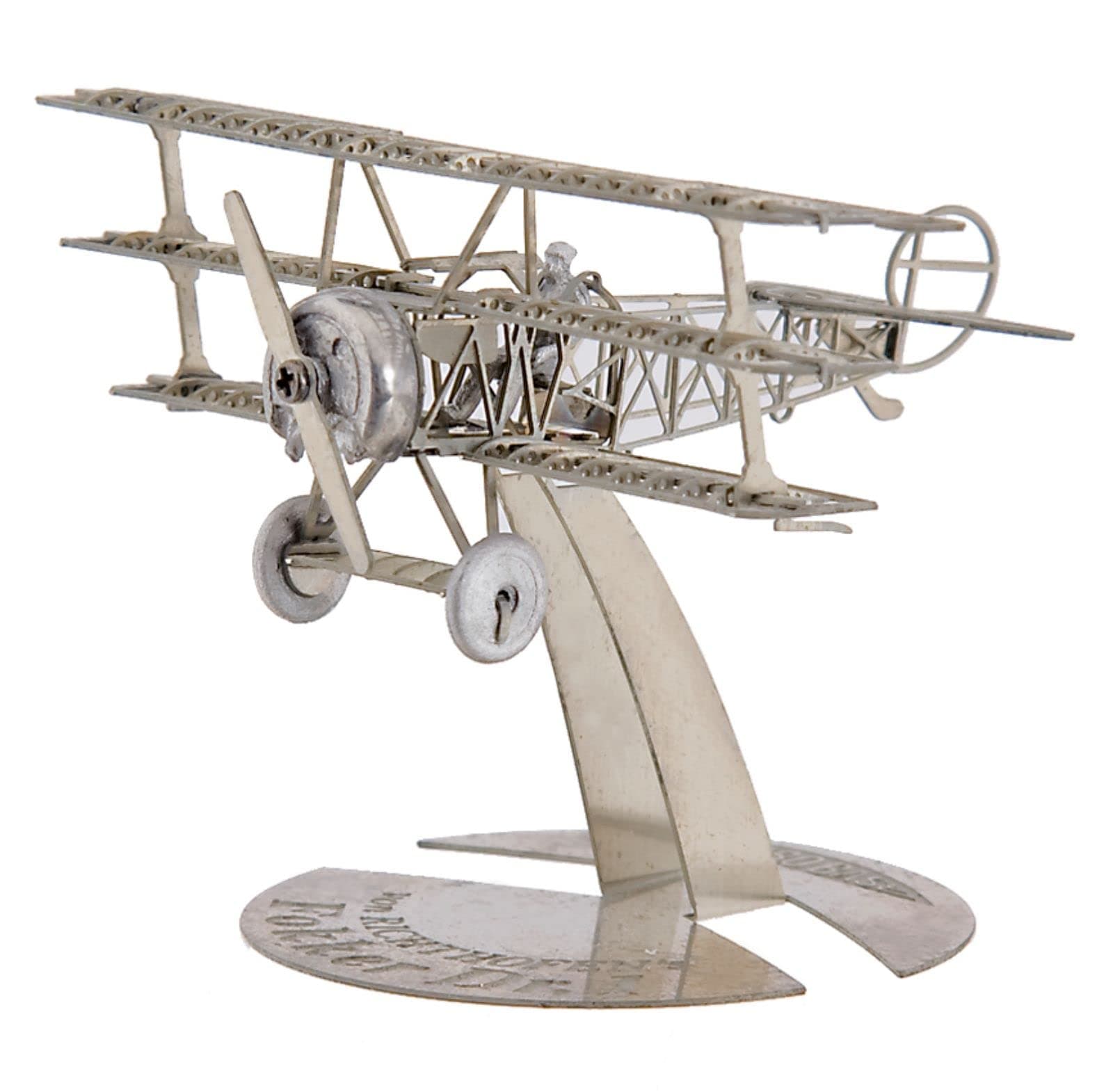 Fokker Dr.1 Nickel Silver Version Aerobase Model