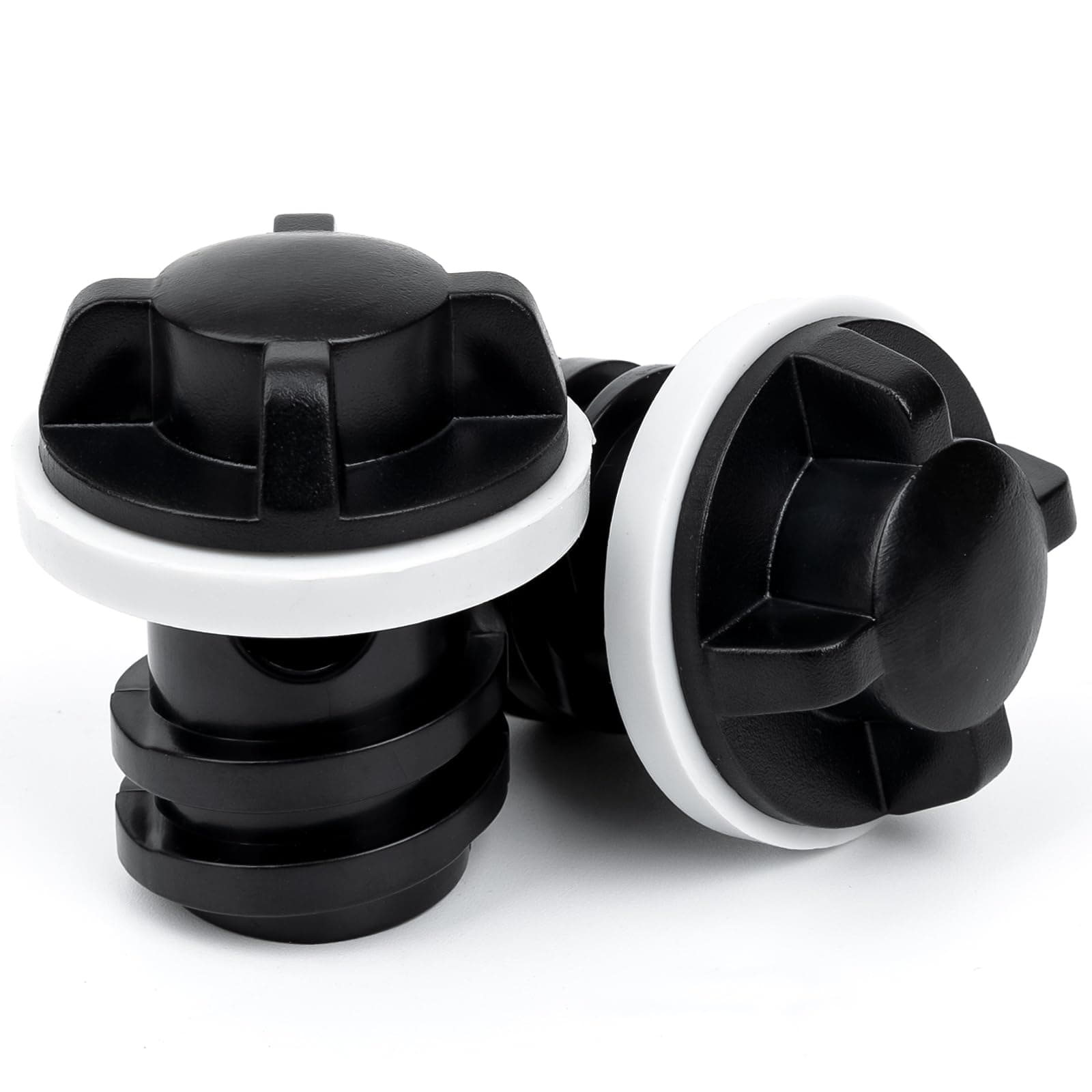 UP2WIN Cooler Drain Plugs, Drain Plugs Caps Compatible with Rtic Orca Yeti's Line of Roadie Tundra Tank Coolers, 2 Pack Cooler Drain Plugs with Leak-Proof Upgraded Design (Small)