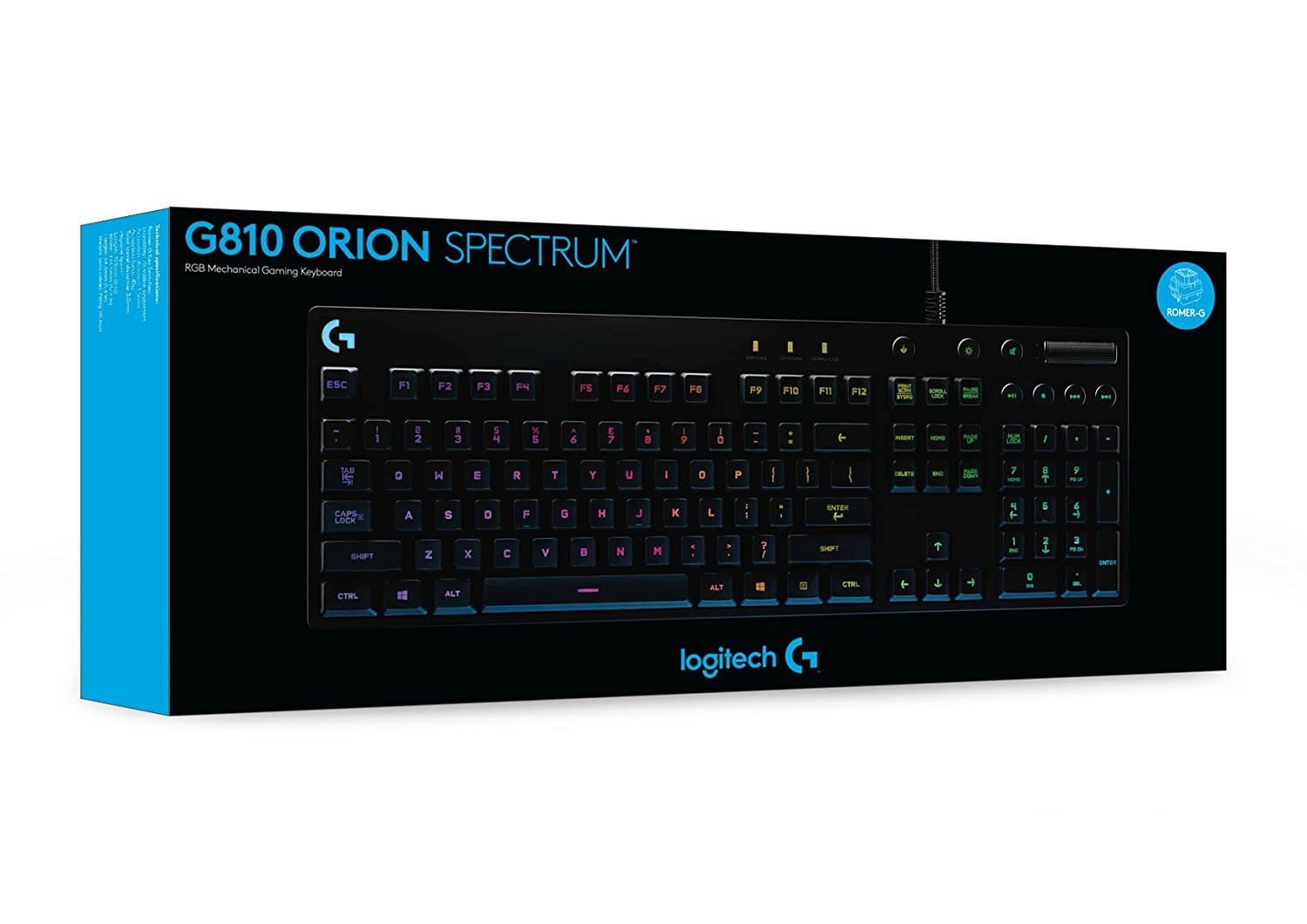 Logitech G810 RGB Mechanical Gaming Keyboard