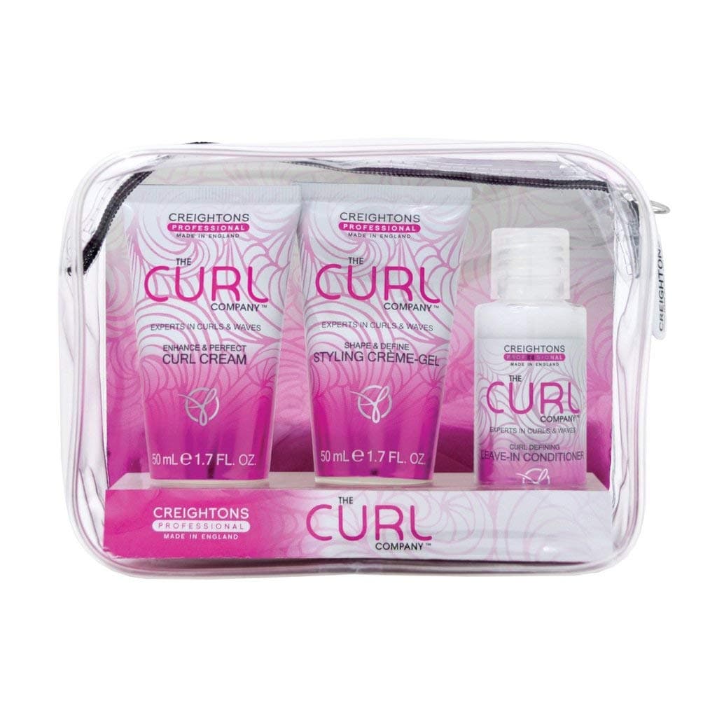 Gift & Sets by The Curl Company Curl Cream 50ml, Styling Creme Gel 50ml & Leave-In Conditioner 50ml