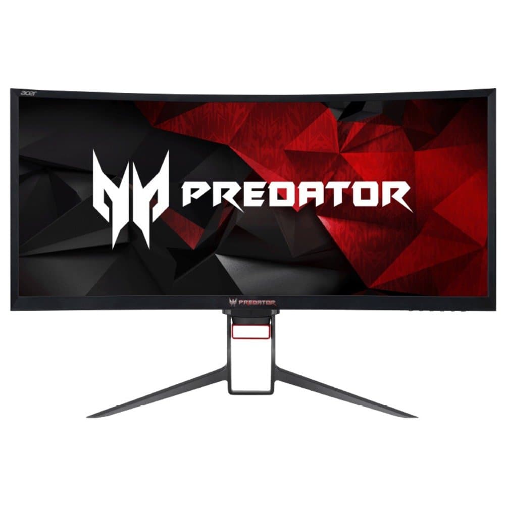 Acer Predator Z35P 35 inch Ultra-Wide Quad HD Curved 1800R Gaming Monitor, Black (VA Panel, G-Sync, 120Hz (OC), 4ms, DP, HDMI, USB Hub)