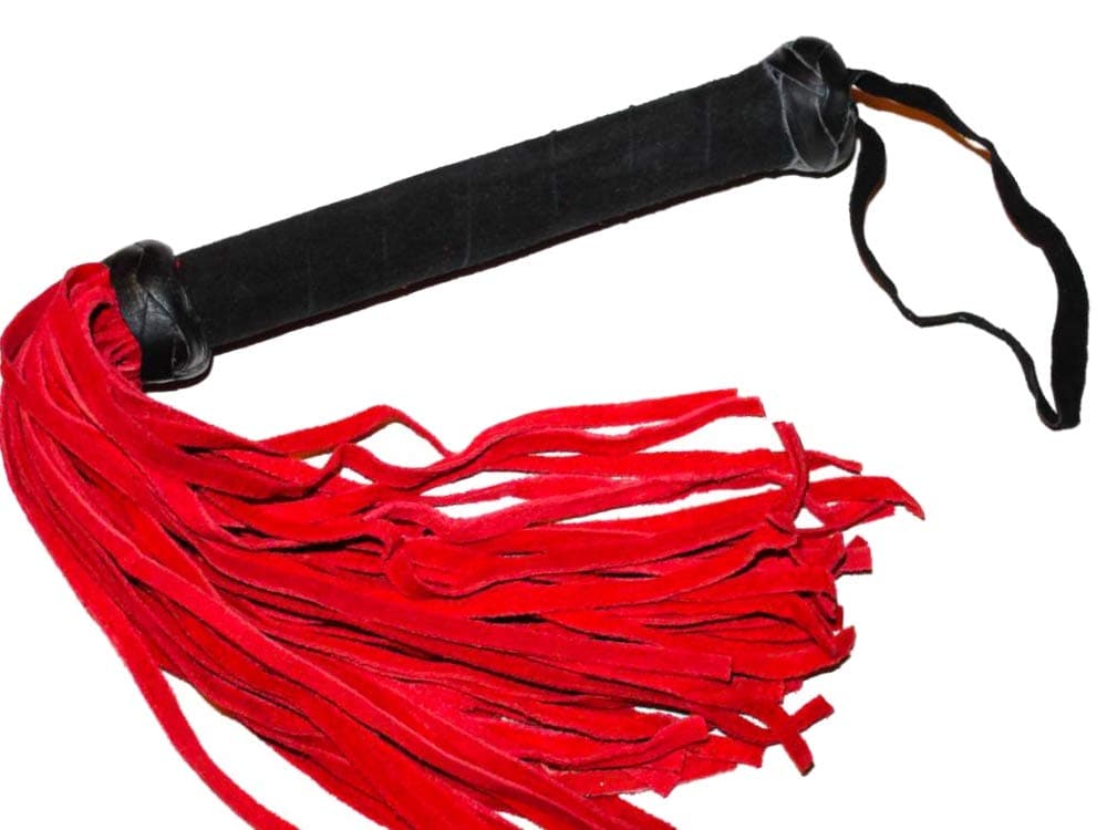 Click Here for Red Suede Floggers 18 or 52 Tails