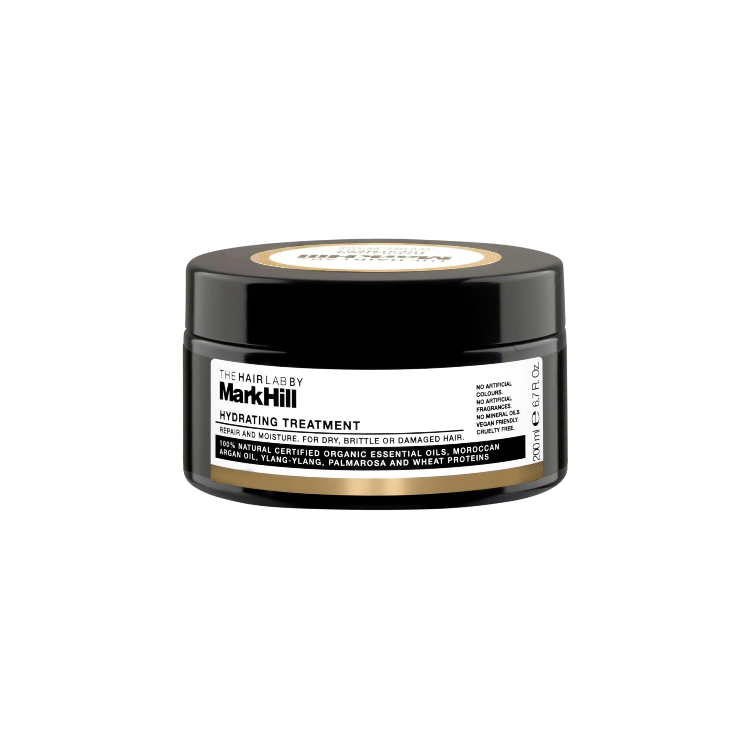 The Hair Lab - Hydrating Treatment Hair Mask, for Dry Hair and Damaged Hair, Nourish and Moisture, 200 ml - Vegan
