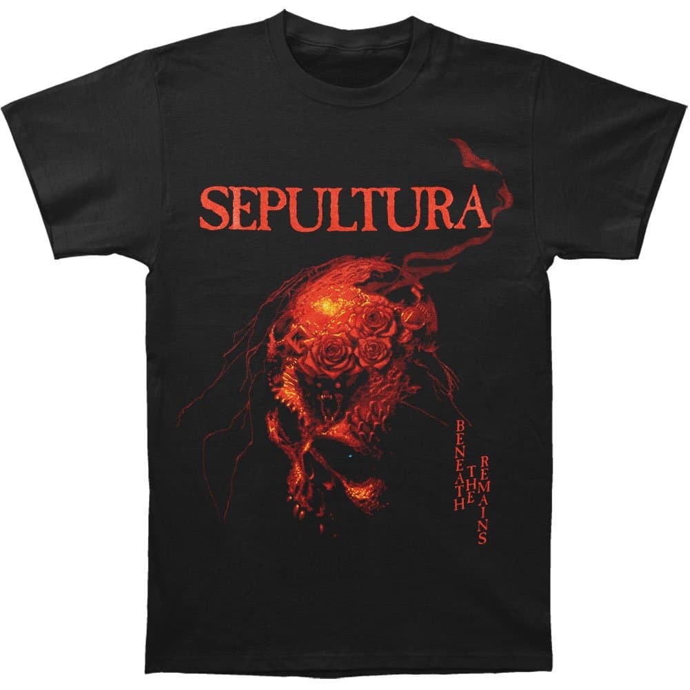 JSR Sepultura Beneath The Remains T-Shirt M Cavalera New Black