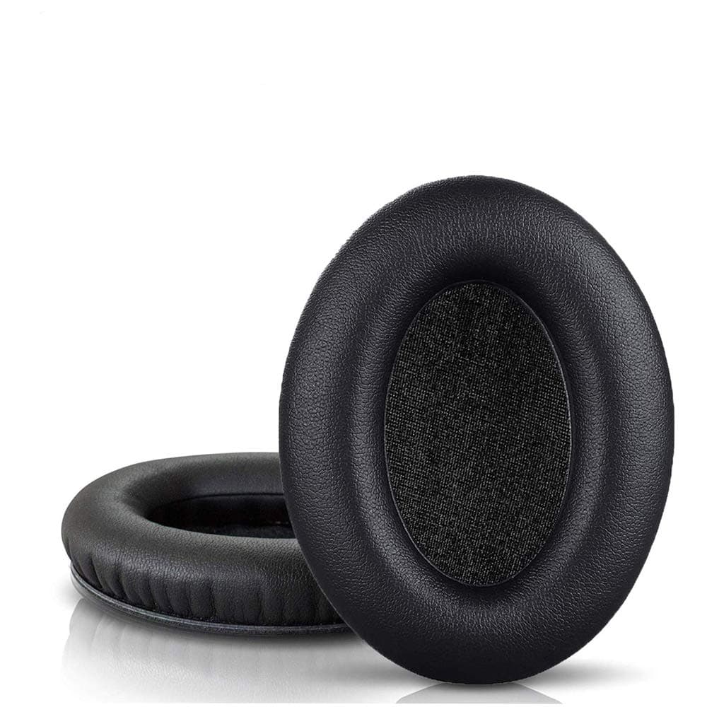 Replacement Ear Pads Compatible for Bose Headphones QuietComfort 25 QC15 QC25 QC2 QC35 Ae2 Ae2i Ae2w SoundTrue & SoundLink ( Over Ear ONLY) , Cosyplus 2 in 1 Ear Cushions Patent Pending-Black