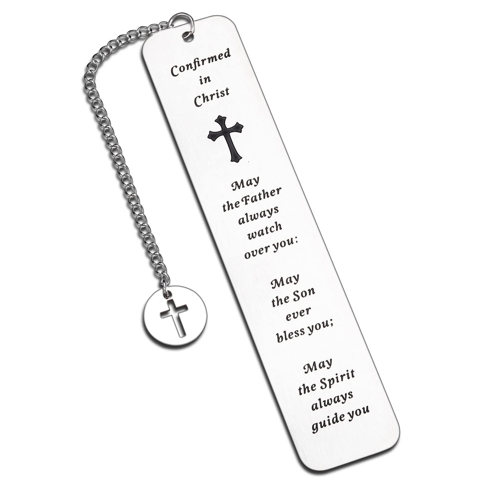 Confirmation Bookmark for Girls Boys Catholic Confirmation Gifts for Teen Girls Boys Christian Bookmark for Girls Boys Confirmation Bookmark for Godson Goddaughter Baptism Gifts