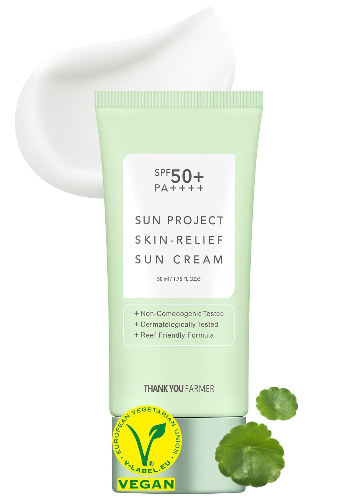 Thank You Farmer Sun Project Skin Relief Sun Cream SPF50+ PA++++ – Lightweigh...