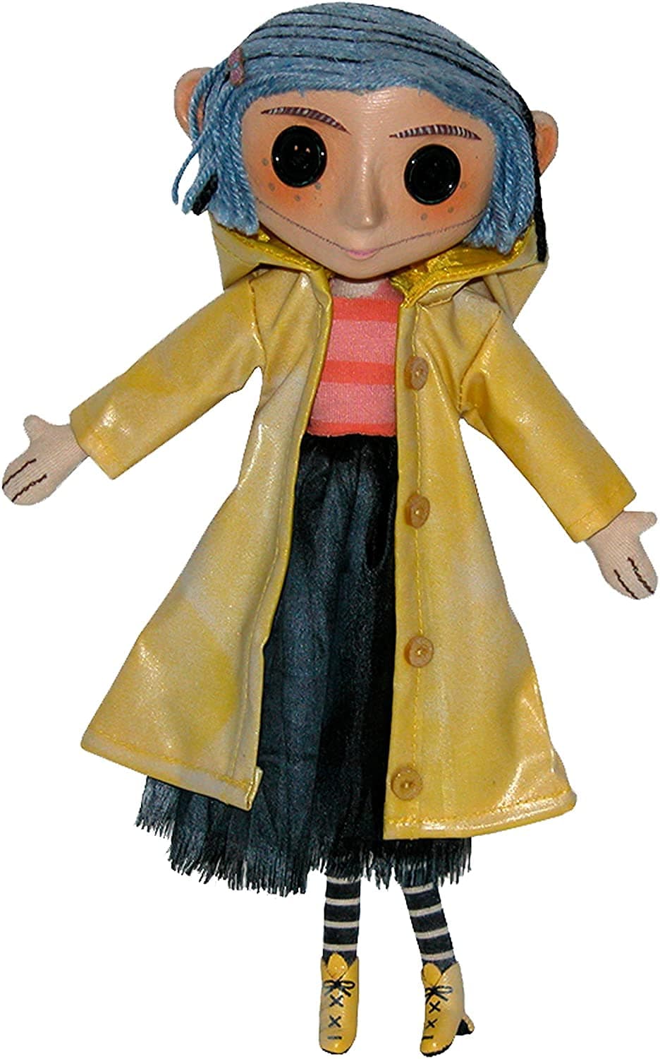 NECA Star images 49501.0 Coraline 10" Doll, Yellow