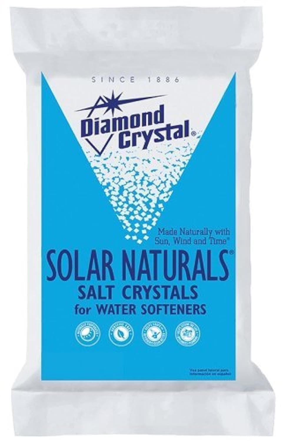 804017 Solar Naturals Water Softener Salt, 50 Lbs