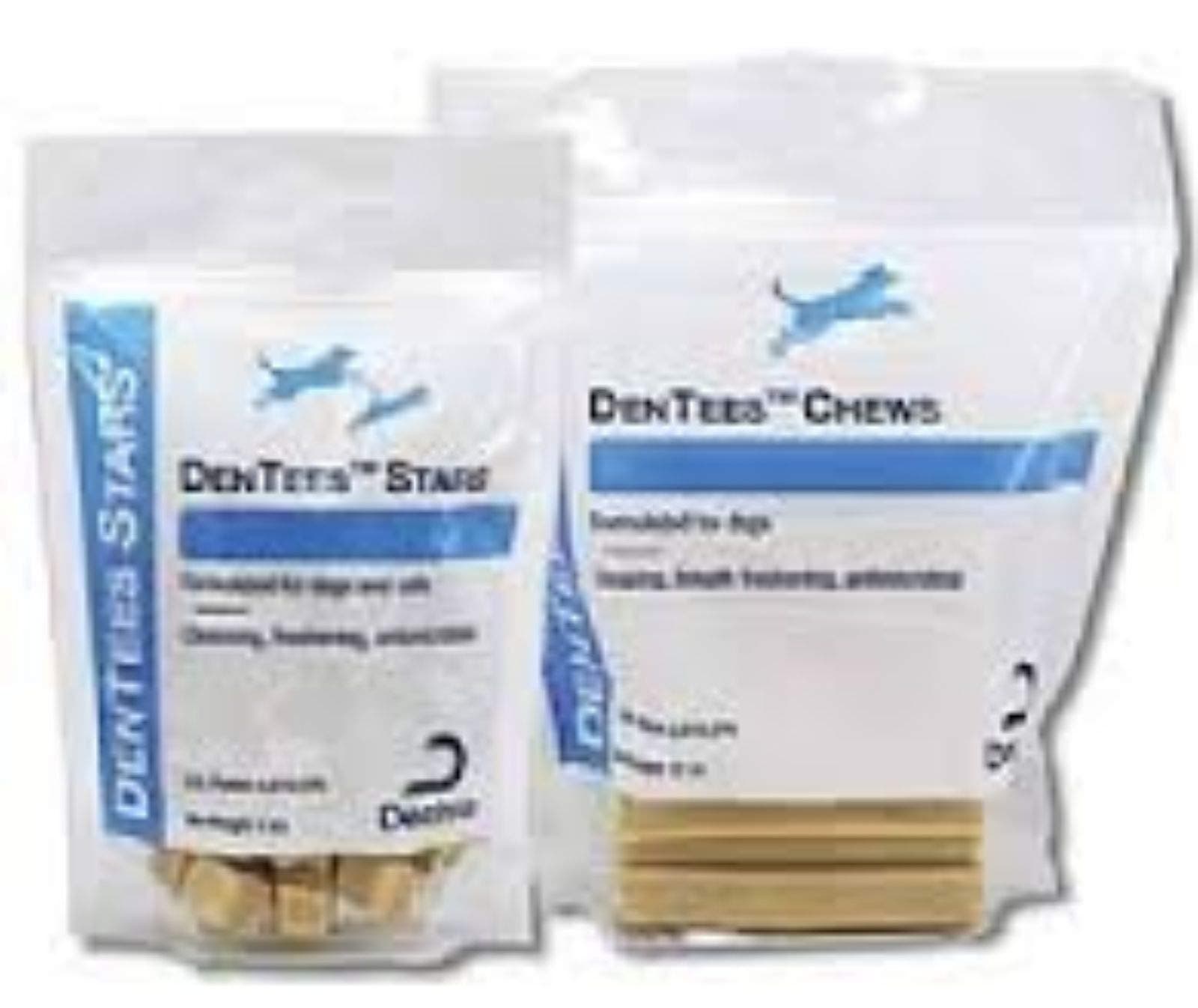 DermaPet Dentees Stars DentAcetic Pet Treats