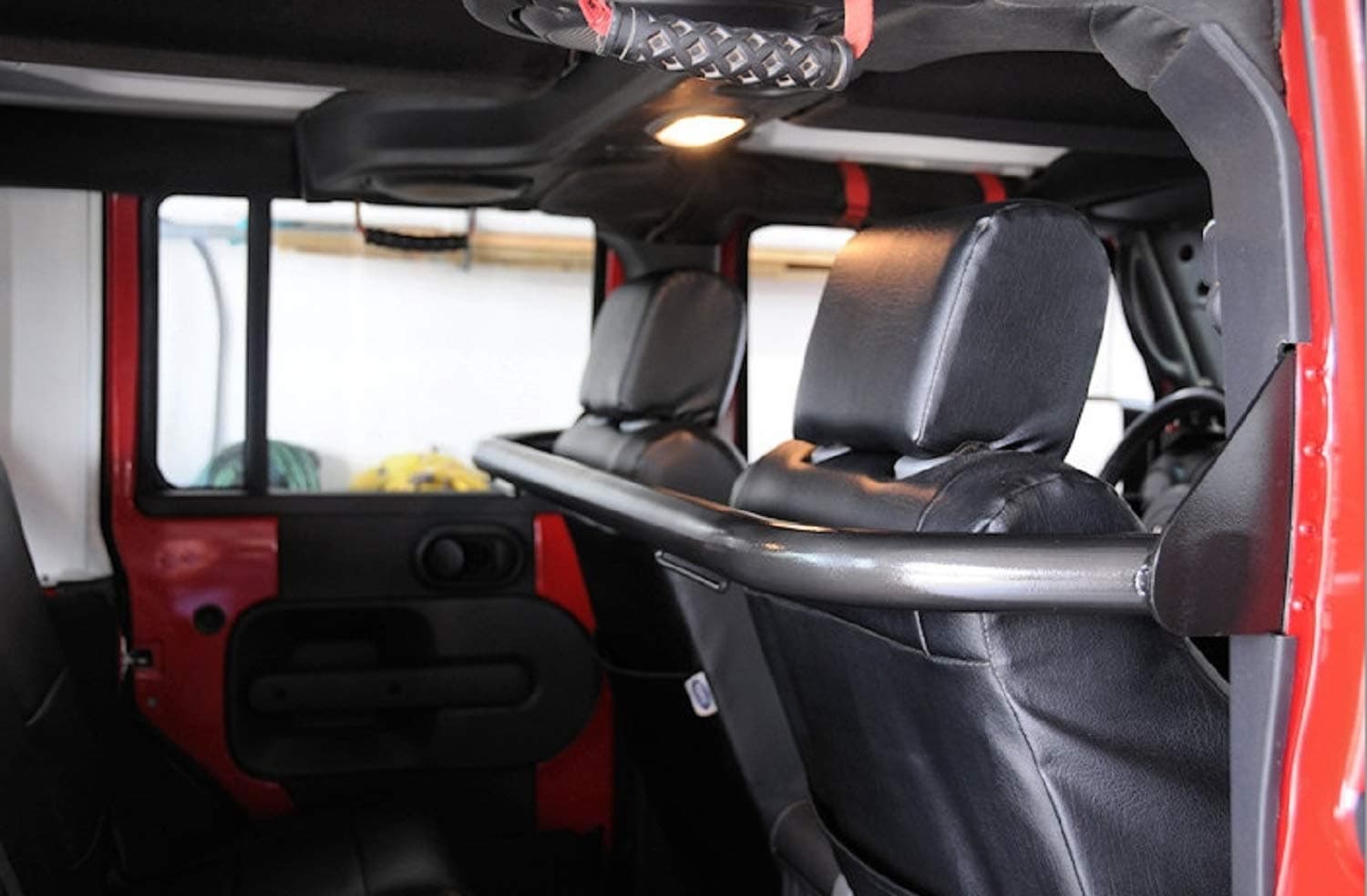 Rock Hard 4x4 Front Seat Harness Bar for Jeep Wrangler JK 4DR 2007-2017