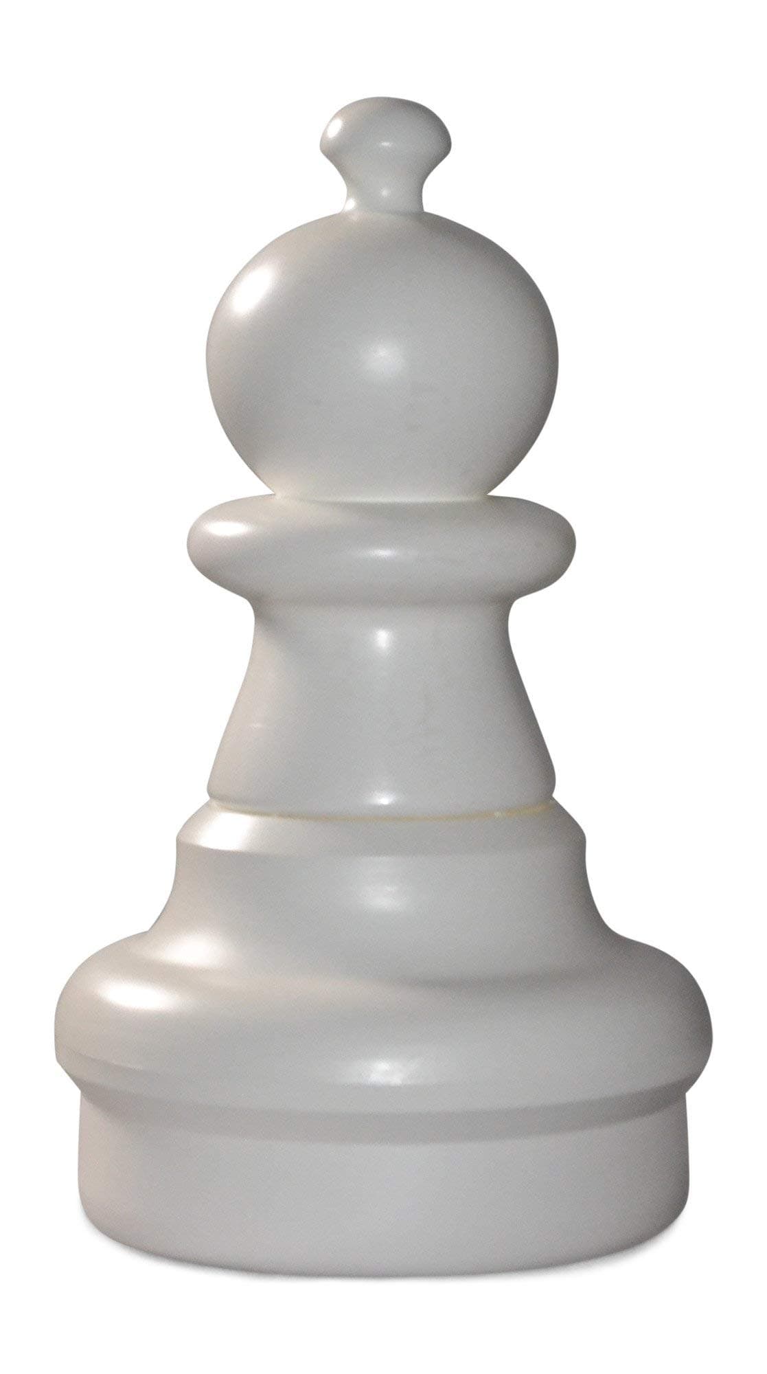 Individual Chess Piece - Pawn - 16 Inches Tall - White