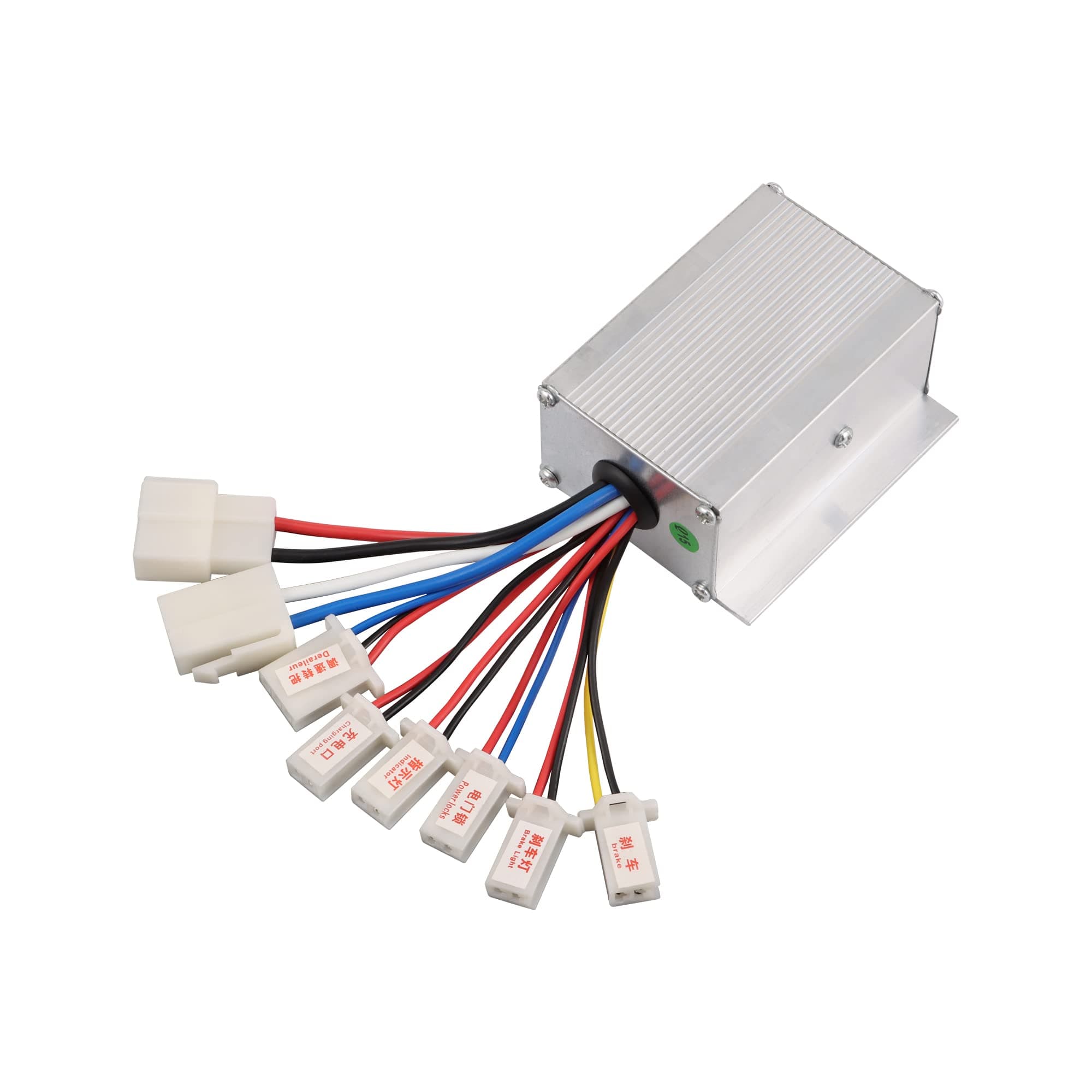 WOOSTAR Motorcycle Speed Controller 24V 250W Replacement for Electrical Scooter E Bike Bicycle Tricycle Brush