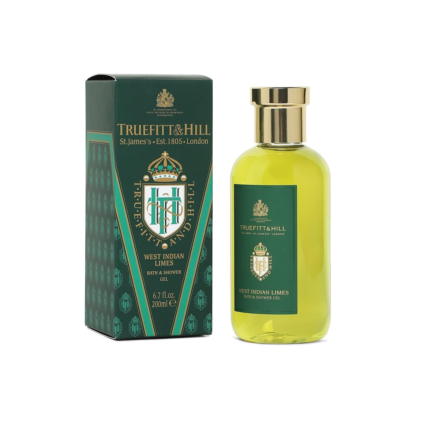 Truefitt & Hill West Indian Limes Bath & Shower Gel - 200ml/6.7oz