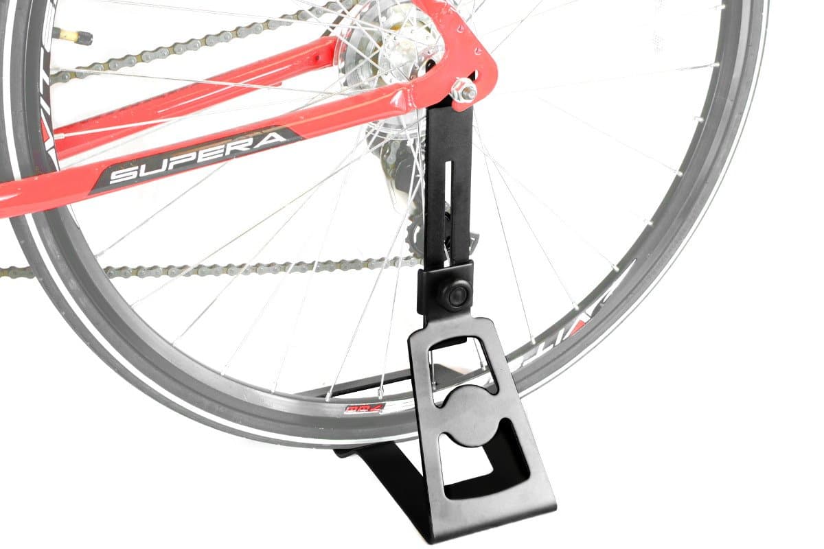 AccelaVelo Height Adjustable Bicycle Axle StandAccelaVelo Height Adjustable Bicycle Axle Stand – Fits 20-29” Wheels – Compact and Portable – Easy to Transport – Durable – Solid Construction