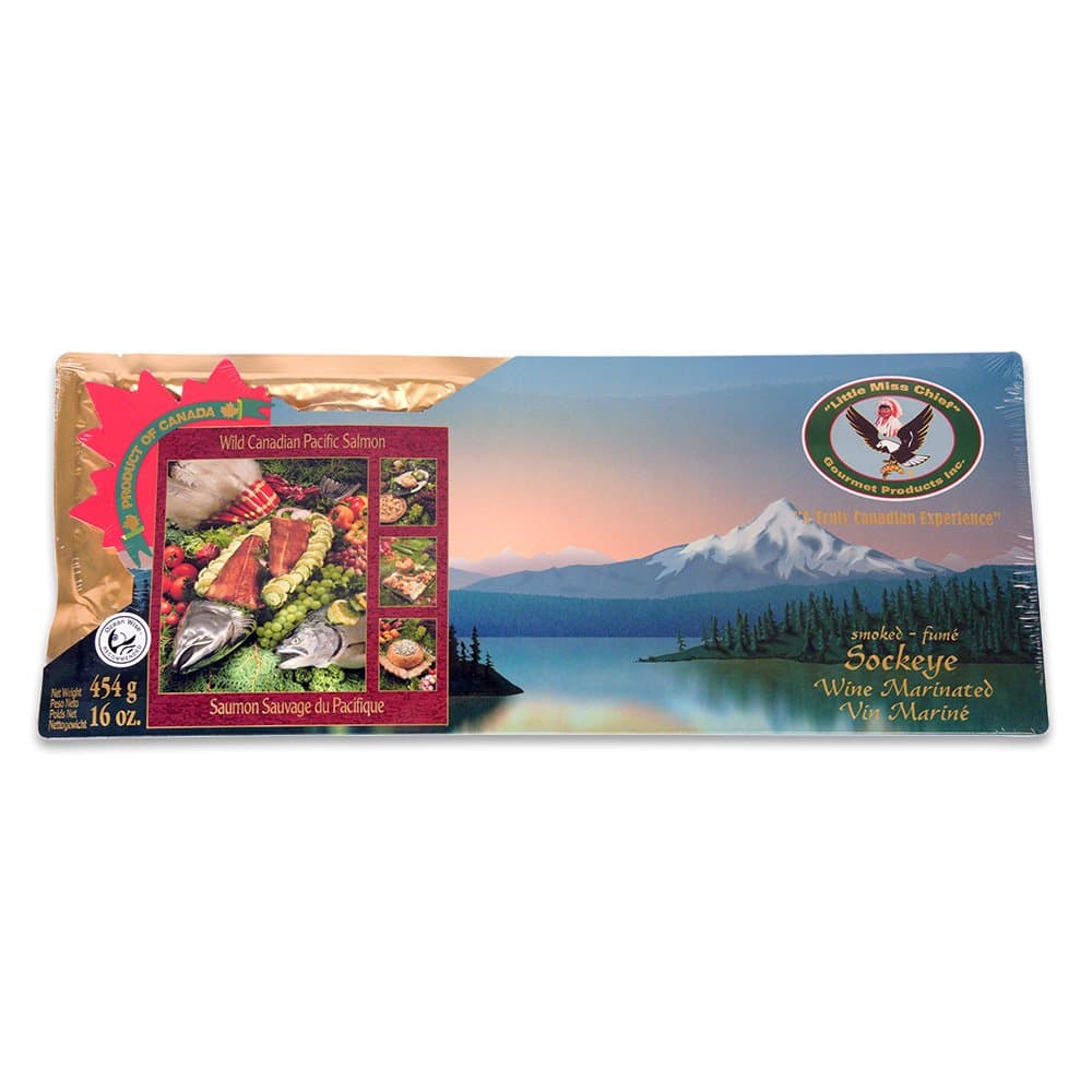 Little Miss Chief Wild Canadian Pacific Sockeye Salmon, PRODUCT OF CANADA (British Columbia)