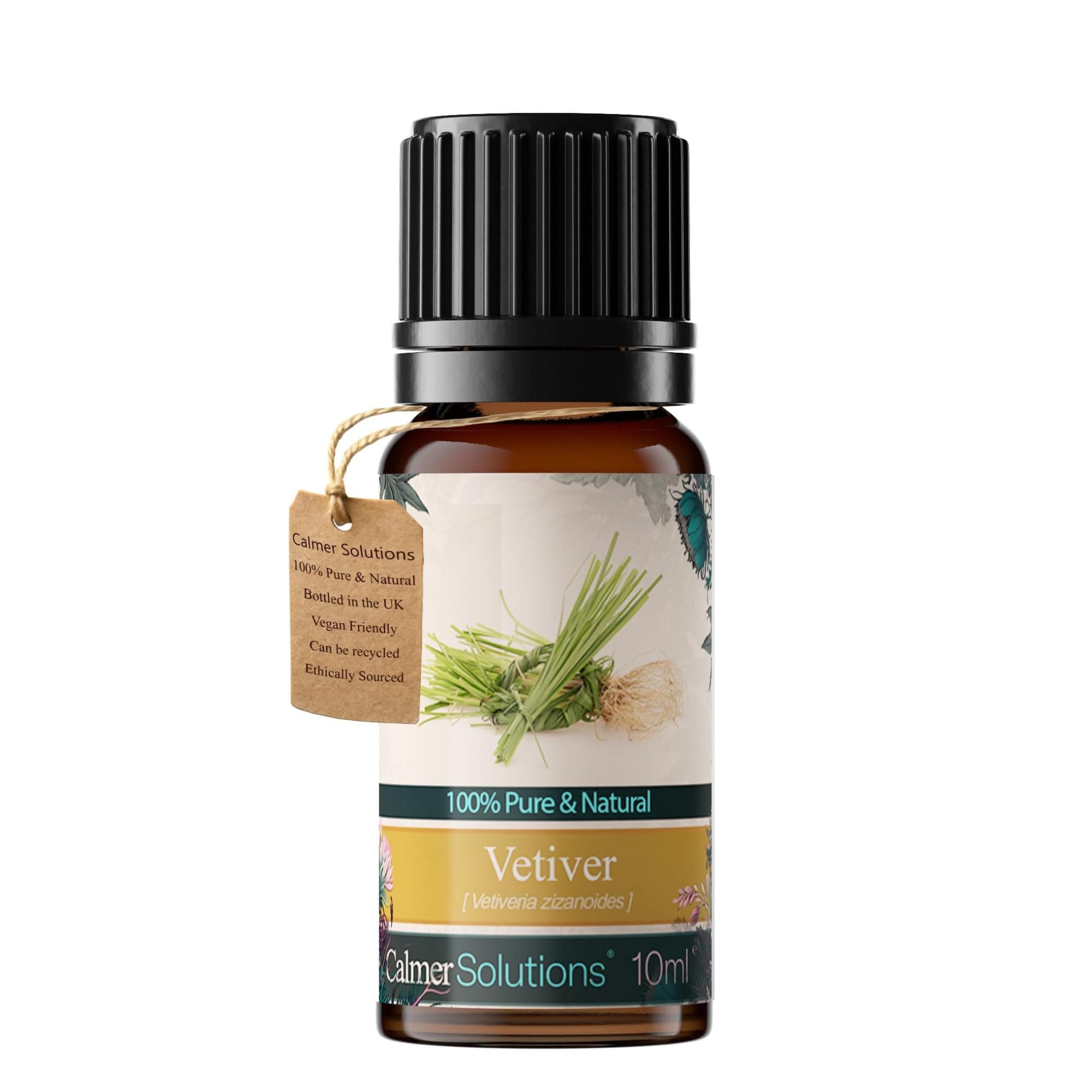 Vetiver 100% Pure Essential Aromatherapy Oil 10ml