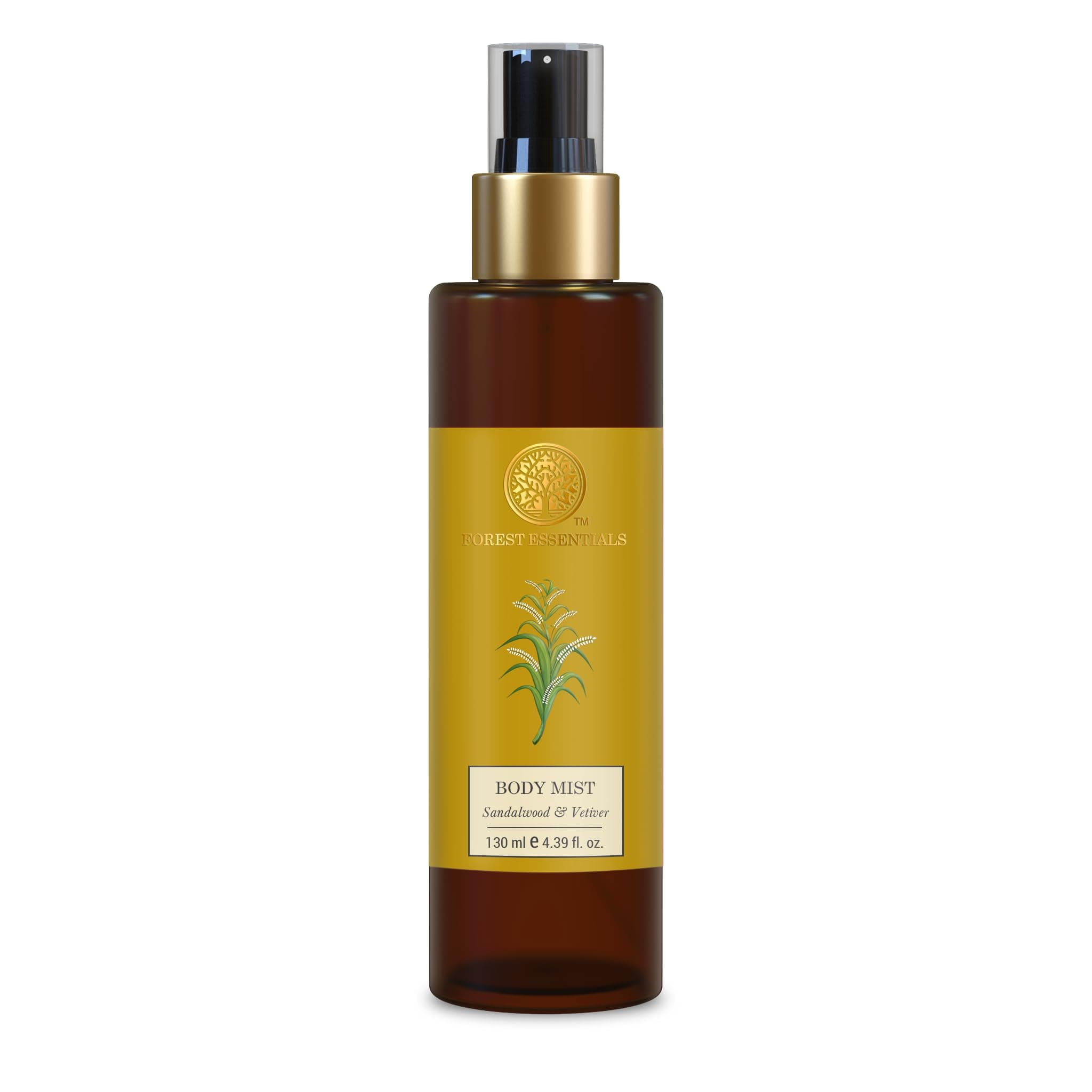 Forest Essentials Body Mist Sandalwood & Vetiver 130ml