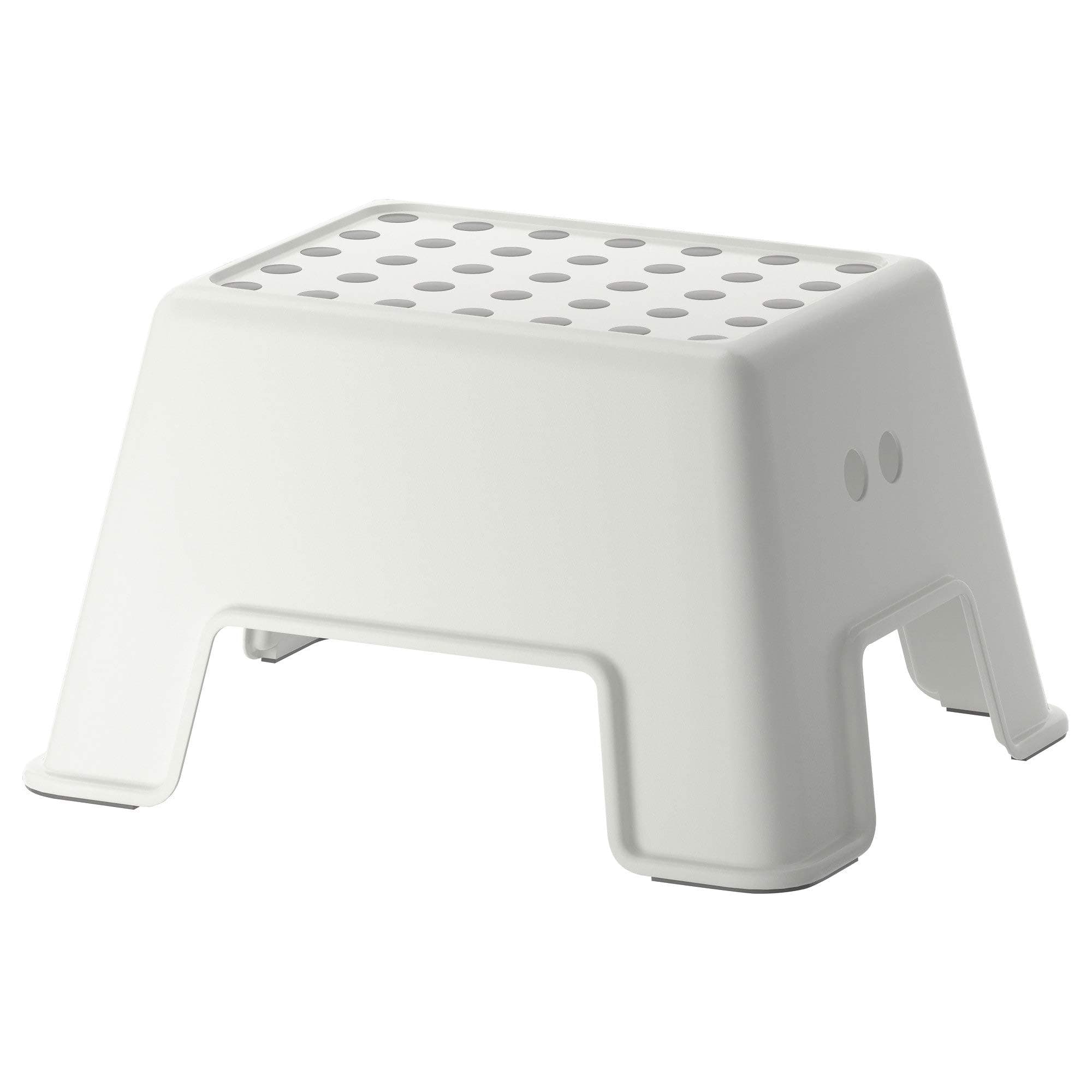 Bolmen Non-Slip Bathroom Stool 44 x 35 x 25 cm, up to 150 kg White