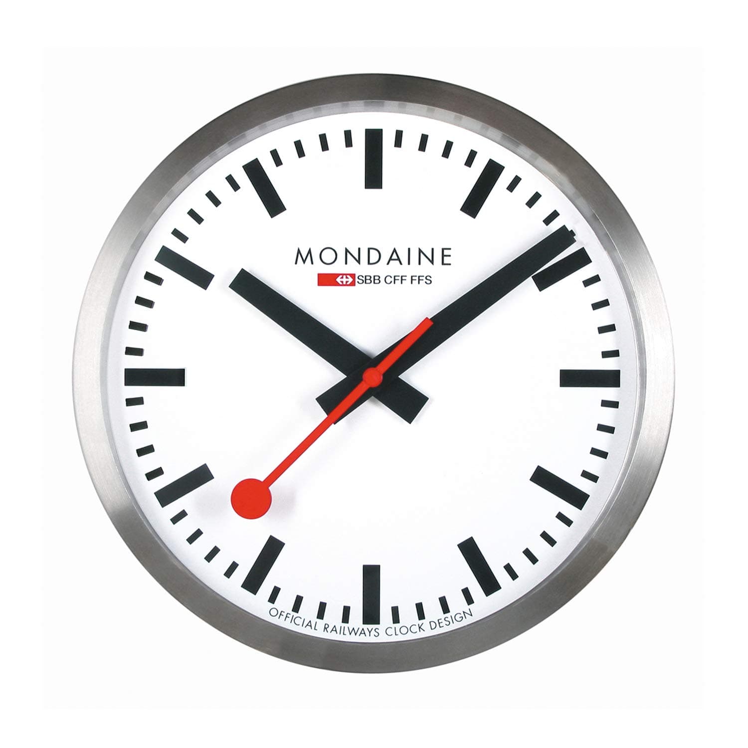 Mondaine - Wall Clock - A995.Clock.16SBB - Large White Dial - Wall Clocks - Made in Switzerland
