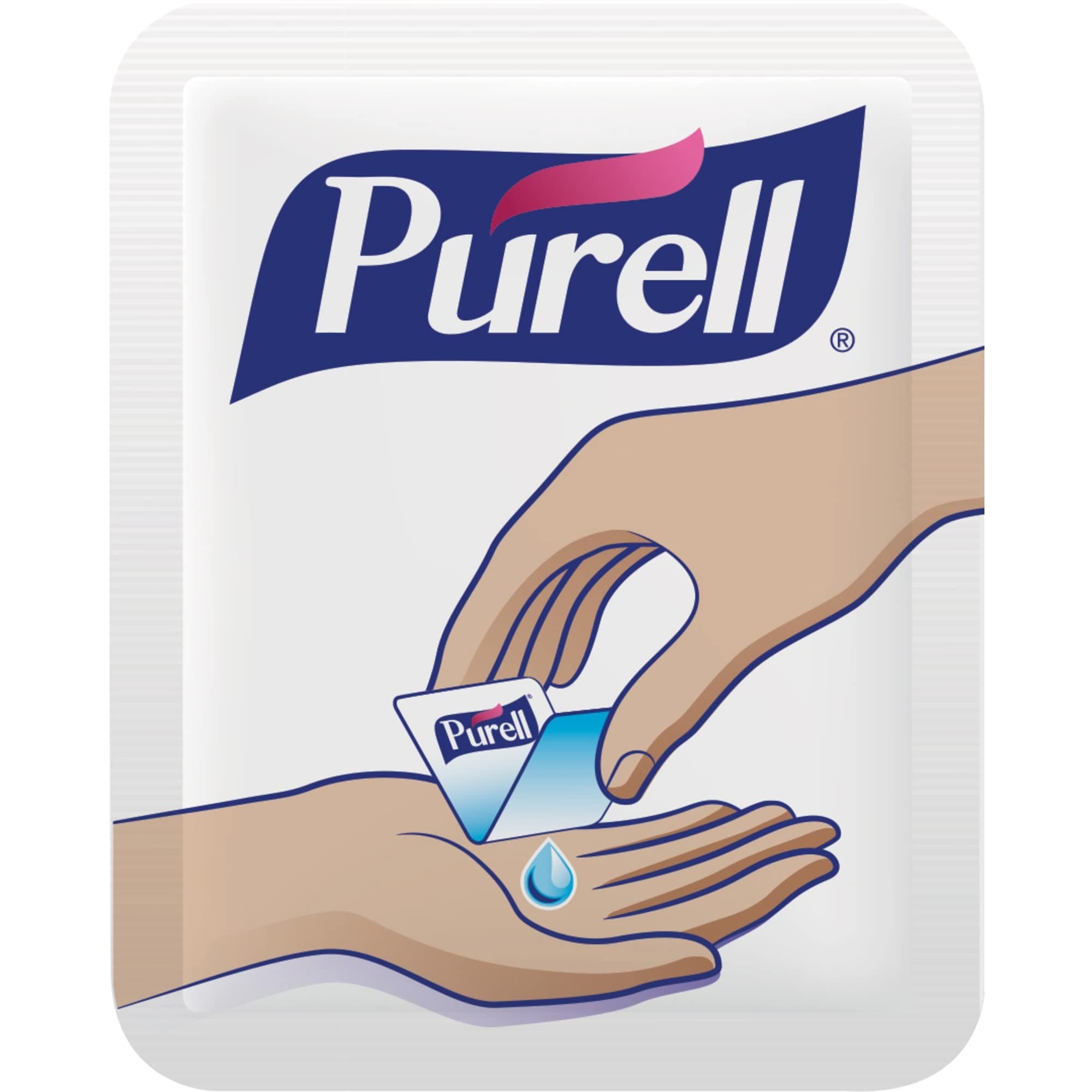 PURELL SINGLES Advanced Hand Sanitizer Gel, Fragrance Free, 500 Single-Use Travel-Size Packets - 9630-5C