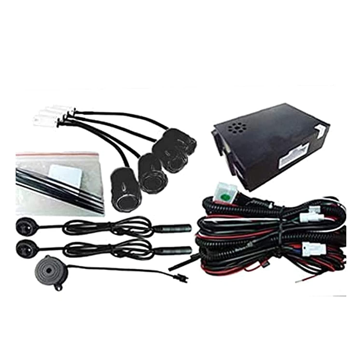 Ultrasonic Blind Spot Detection System BSD Change Lane Safer BSA BSM Blind Spot Monitoring Assistant Car Driving Security with Reverse Parking System