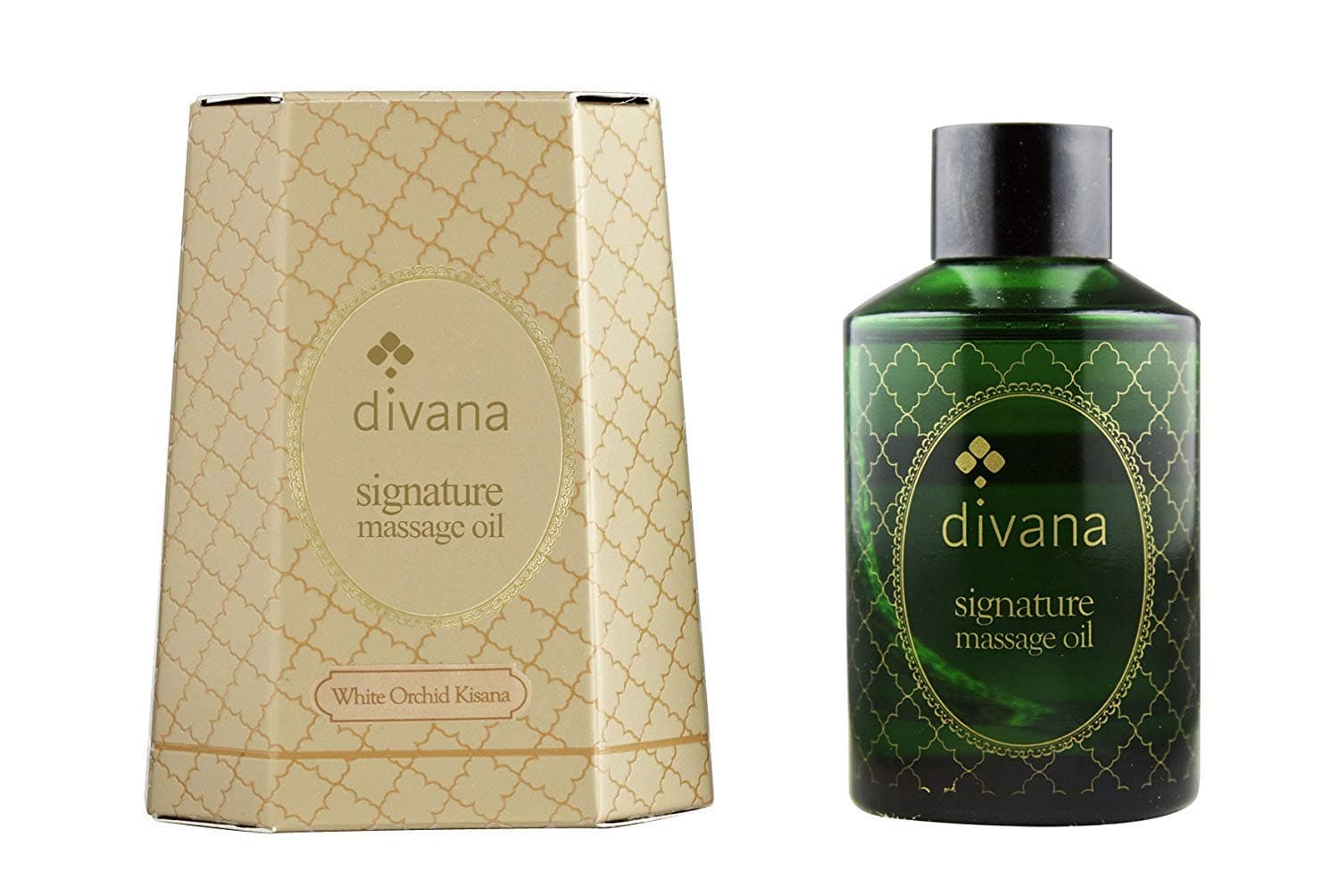 Divana White Orchid Holistic Signature Massage Oil 100Ml Small Gold