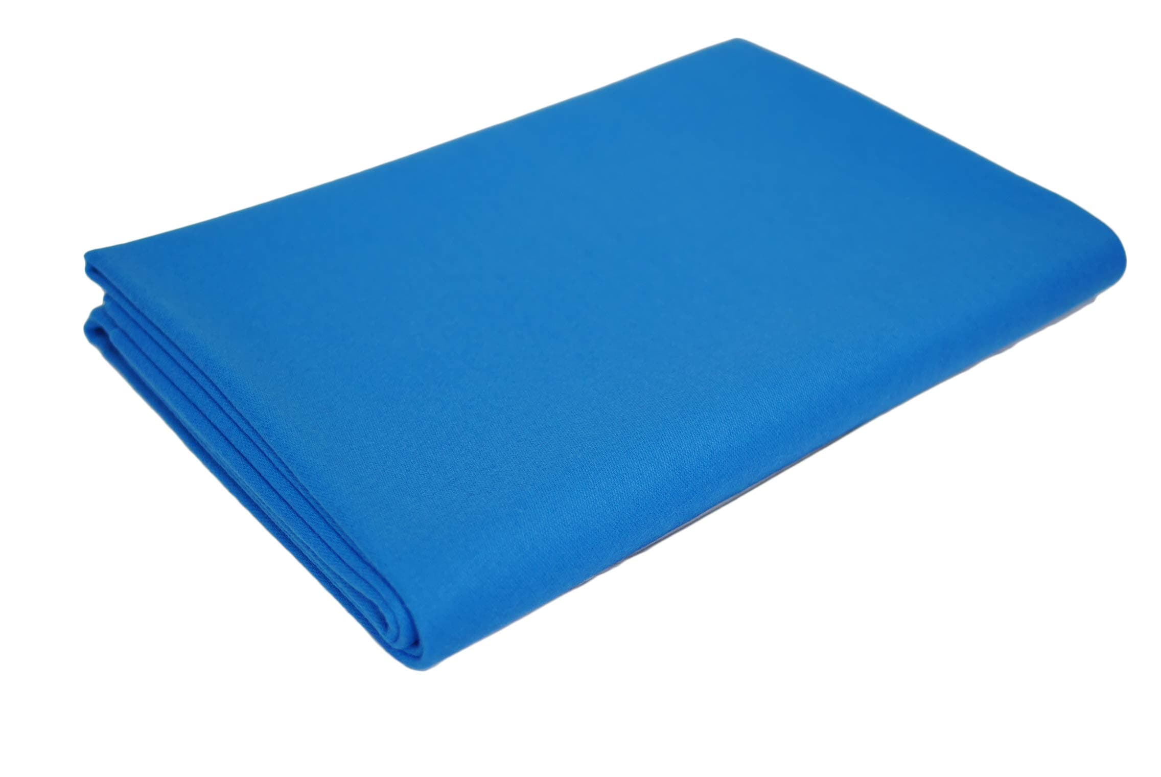 Worsted Pool Table Cloth – Fast Speed High Accuracy Pre-Cut Bed and Rails (Tournament Blue, 8 ft)