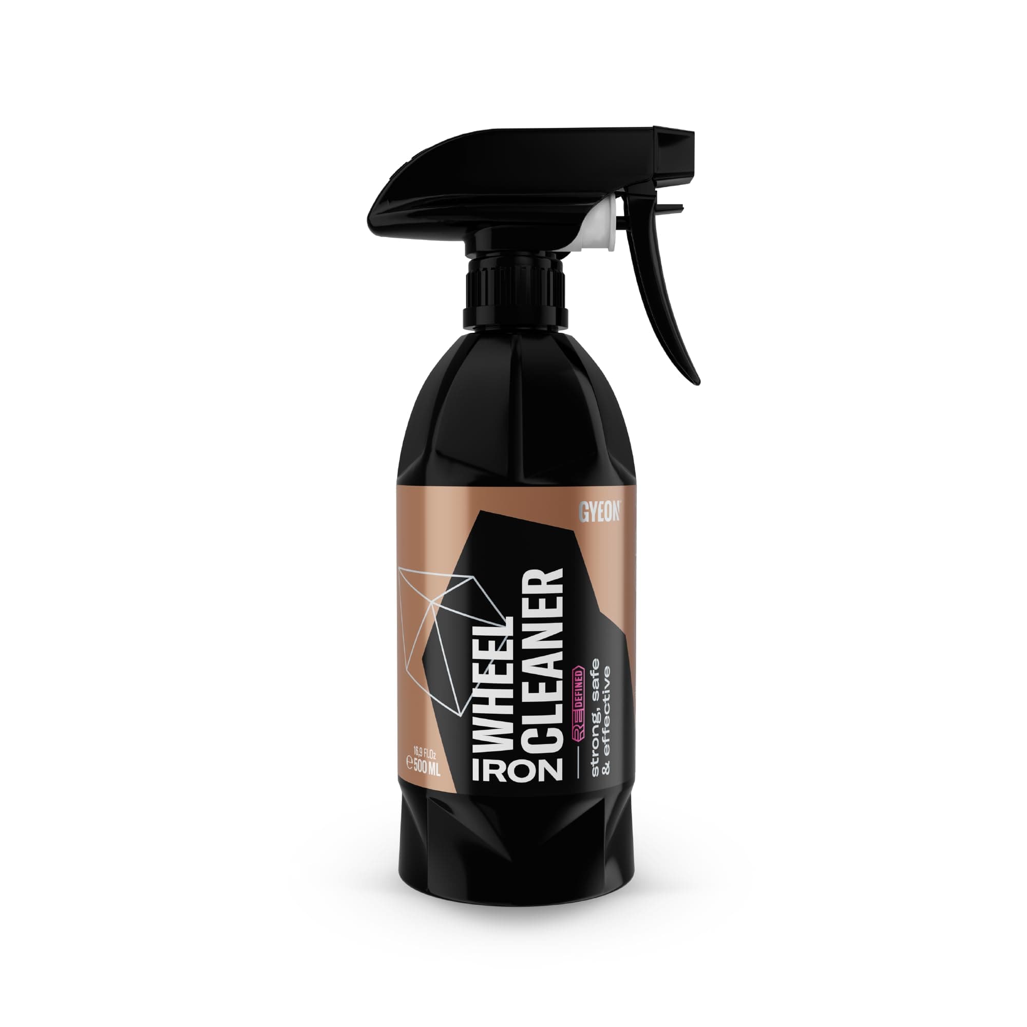 GYEON Q²M Iron Wheel Cleaner – Car Alloy Wheel Cleaner - pH Neutral, Highly Effective Iron Remover, Fast & Safe Formula for All Wheels Coated and Uncoated - Removes Brake Dust & Road Grime - 500ml