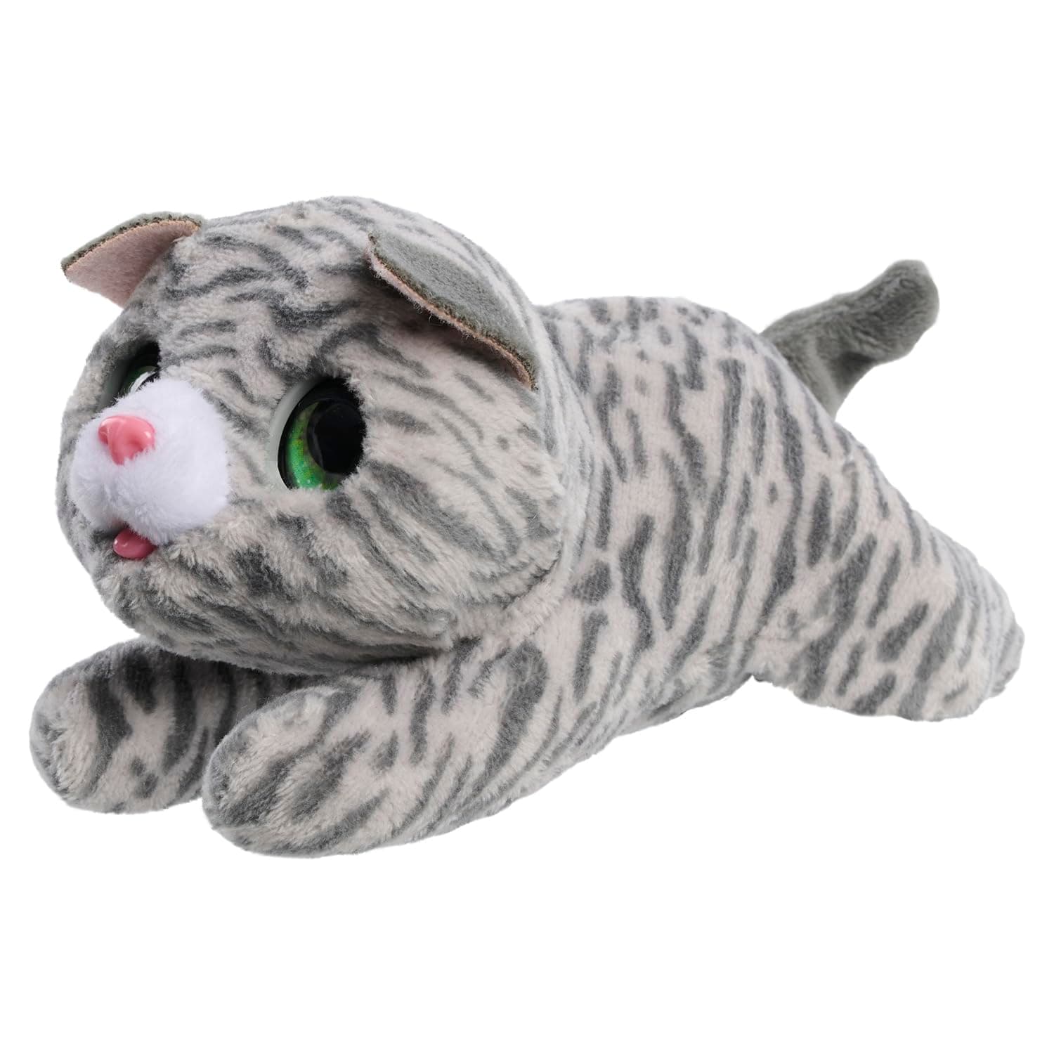 Newborns Kitty Interactive Pet, Small Plush Stuffed Animal Cat with Sounds and Movement, Faux Fur, Kids Toys for Ages 4 Up by Just Play