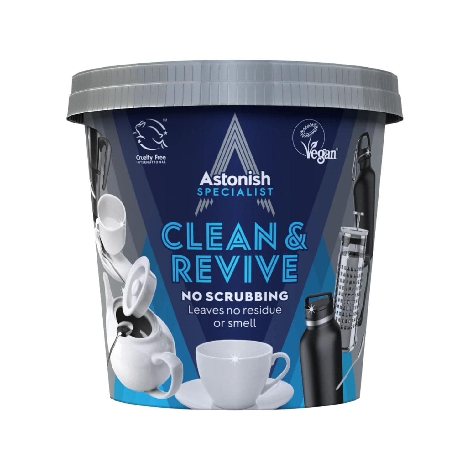 Astonish Specialist Clean & Revive Stain Remover, Removes Ingrained Tea and Coffee Stains, for Cups and Teapots, 350g
