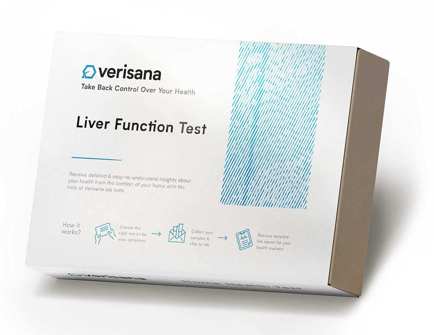 Liver Function Test – Comprehensive Test for Liver Diseases – Measures ALT, AST and TBILI – Home Testkit – CLIA Certified Laboratory Analysis