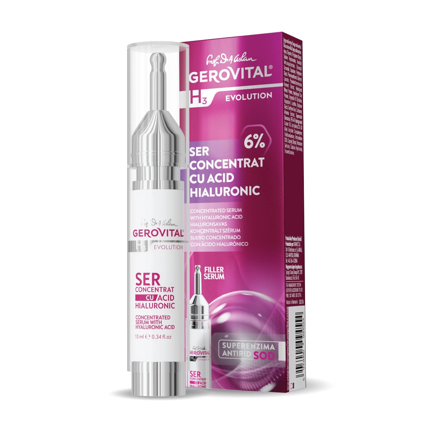 GEROVITAL Hyaluronic Acid Concentrated Serum