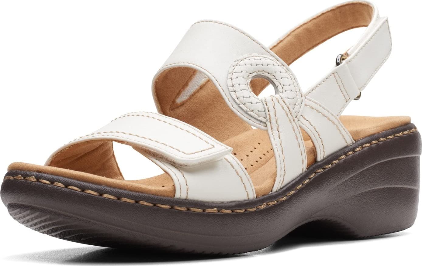 Clarks womens Merliah OpalHeeled Sandal